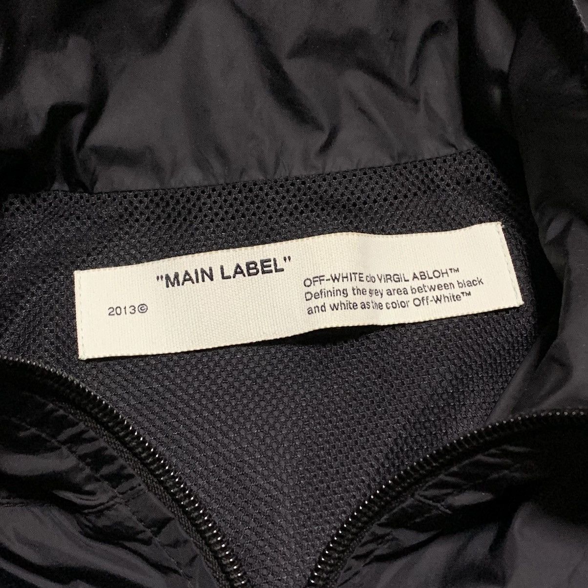 Off-White Off White Medium Track Jacket Black Track Top Virgil Abloh Size US M / EU 48-50 / 2 - 6 Thumbnail