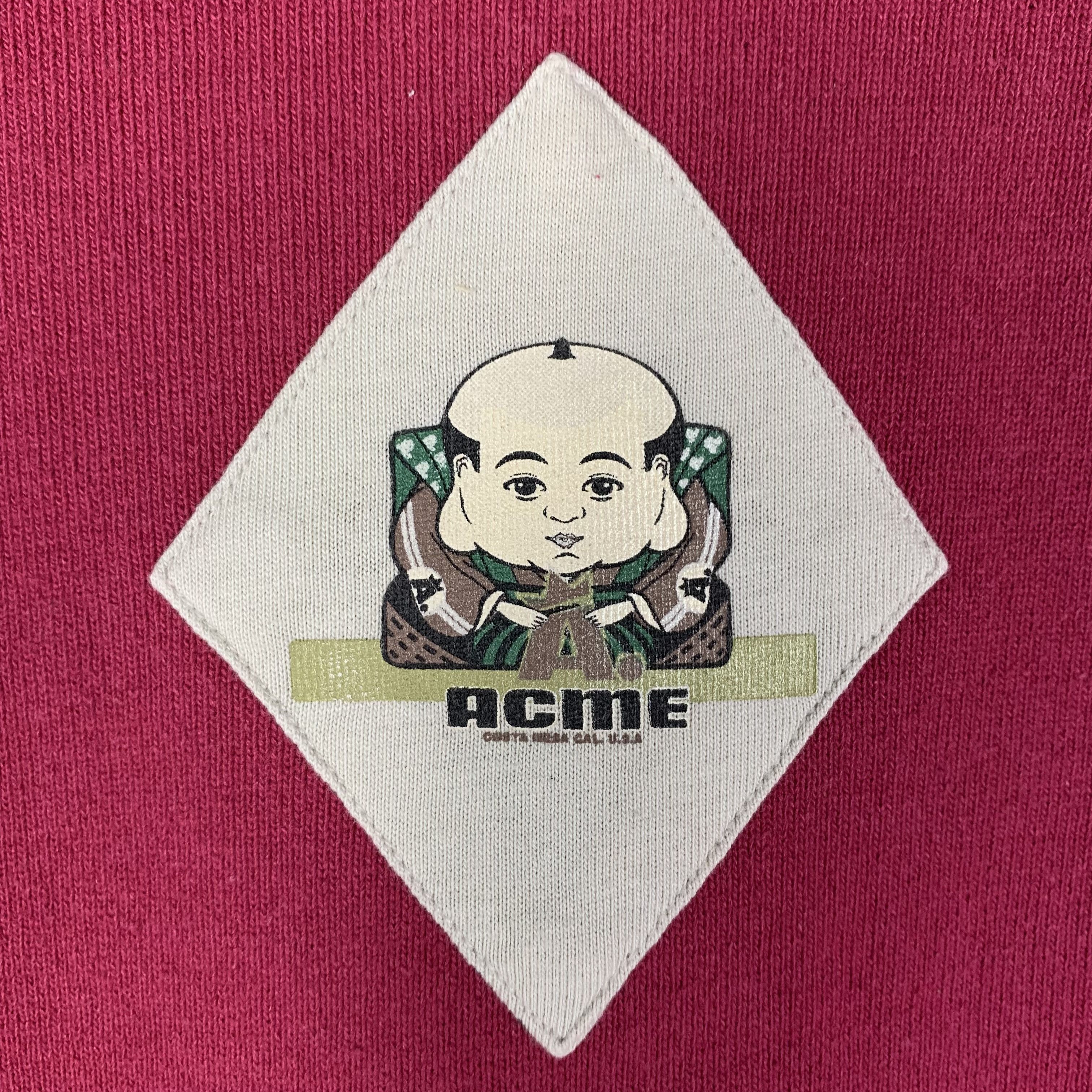 Vintage Acme Clothing Skateboards Heavyweight Sweatshirt Size US M / EU 48-50 / 2 - 3 Thumbnail