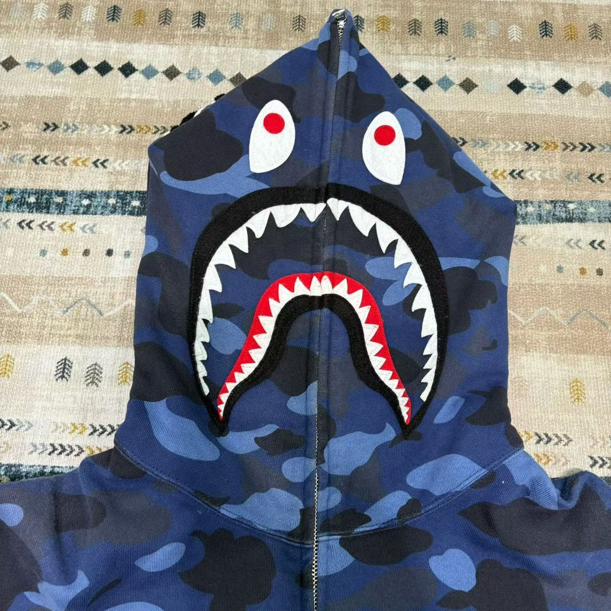 Bape BAPE CAMO SHARK FULL ZIP HOODIE Size US XL / EU 56 / 4 - 3 Thumbnail