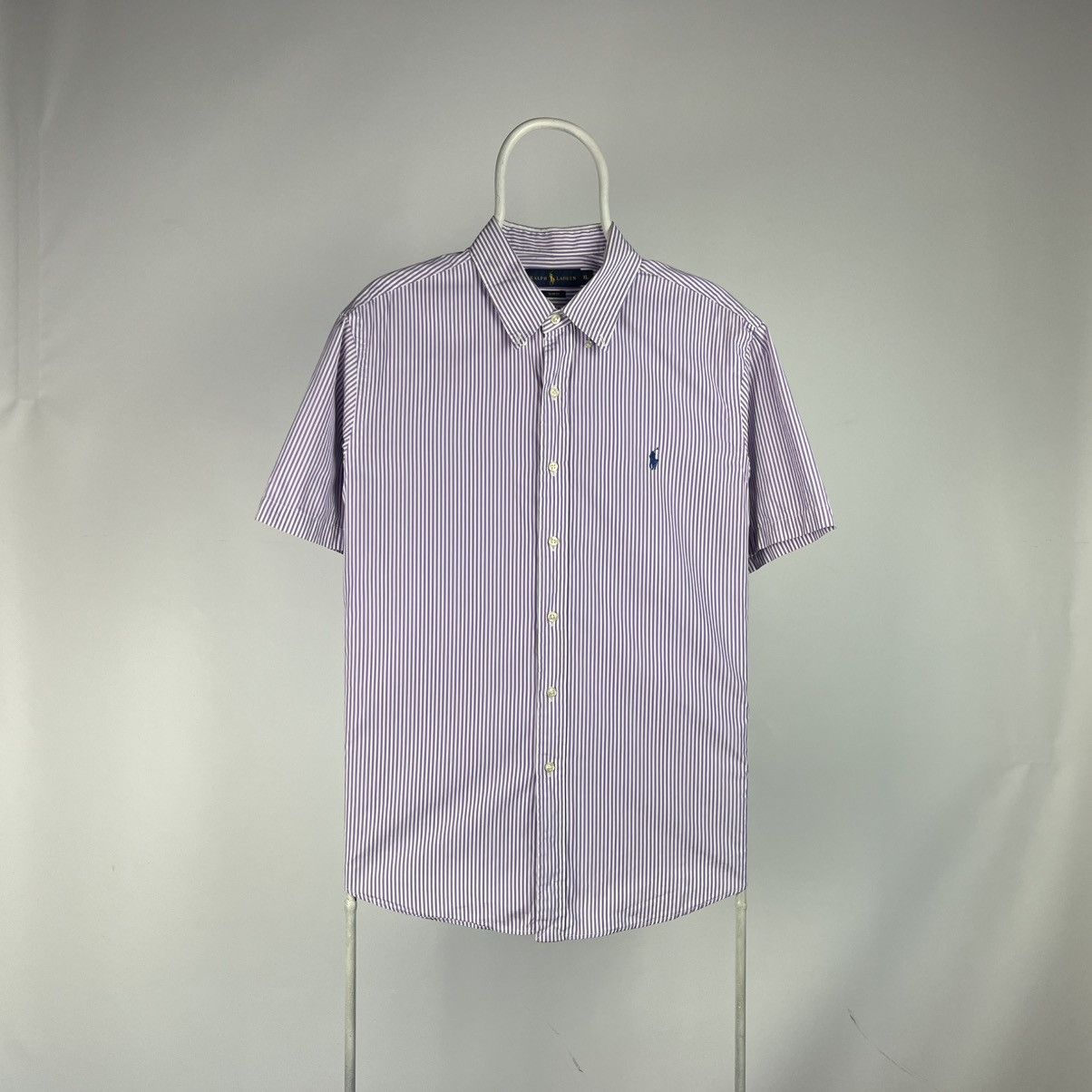 Polo Ralph Lauren Polo Ralph Lauren shirt short sleeve striped size XLarge Size US XL / EU 56 / 4 - 1 Thumbnail