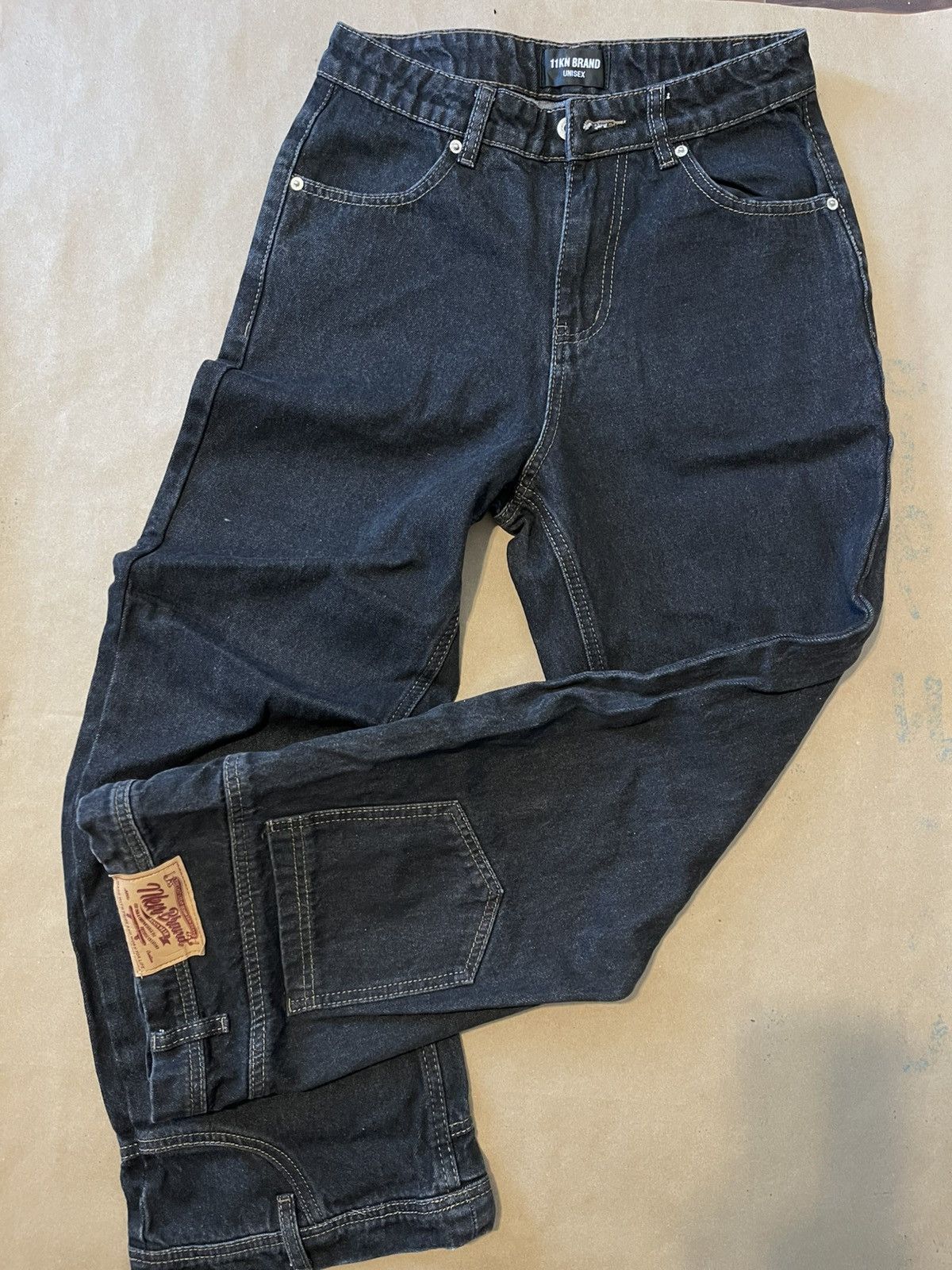 Other CRAZY UPSIDE DOWN BOOTCUT JEANS Size US 30 / EU 46 - 1 Thumbnail