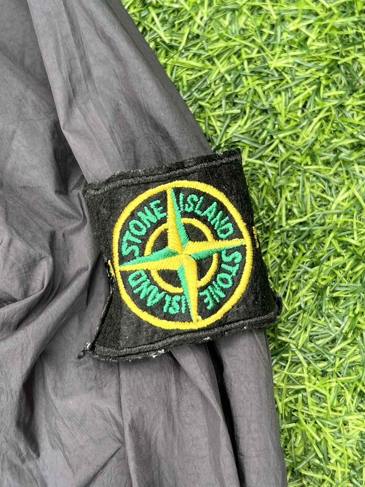 Stone Island Stone Island Brushed Polyamide Overshirt in Charcoal- Large Size US L / EU 52-54 / 3 - 3 Thumbnail