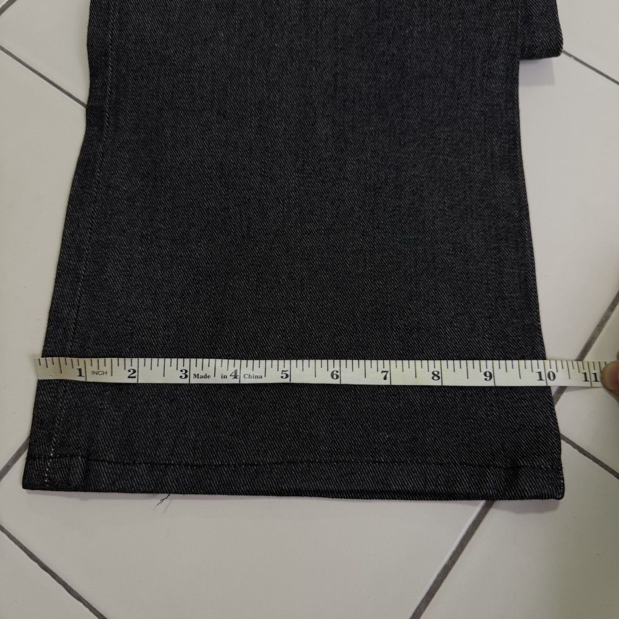 Saint Laurent Paris Saint Laurent Raw Denim Bootcut W31 Size US 30 / EU 46 - 21 Thumbnail