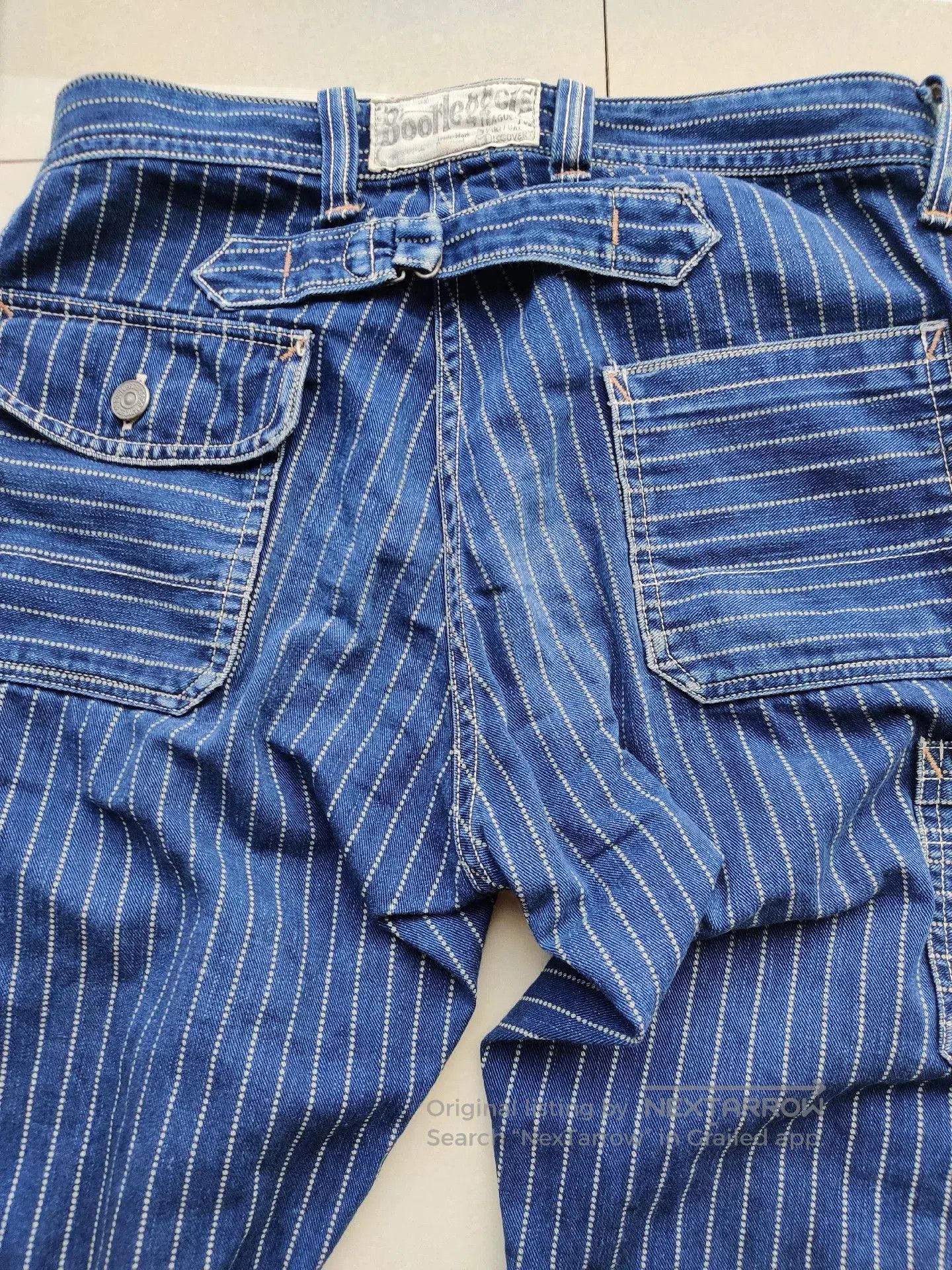 Freewheelers bootleggers longshoreman wabash striped pants. Size US 28 / EU 44 - 4 Thumbnail