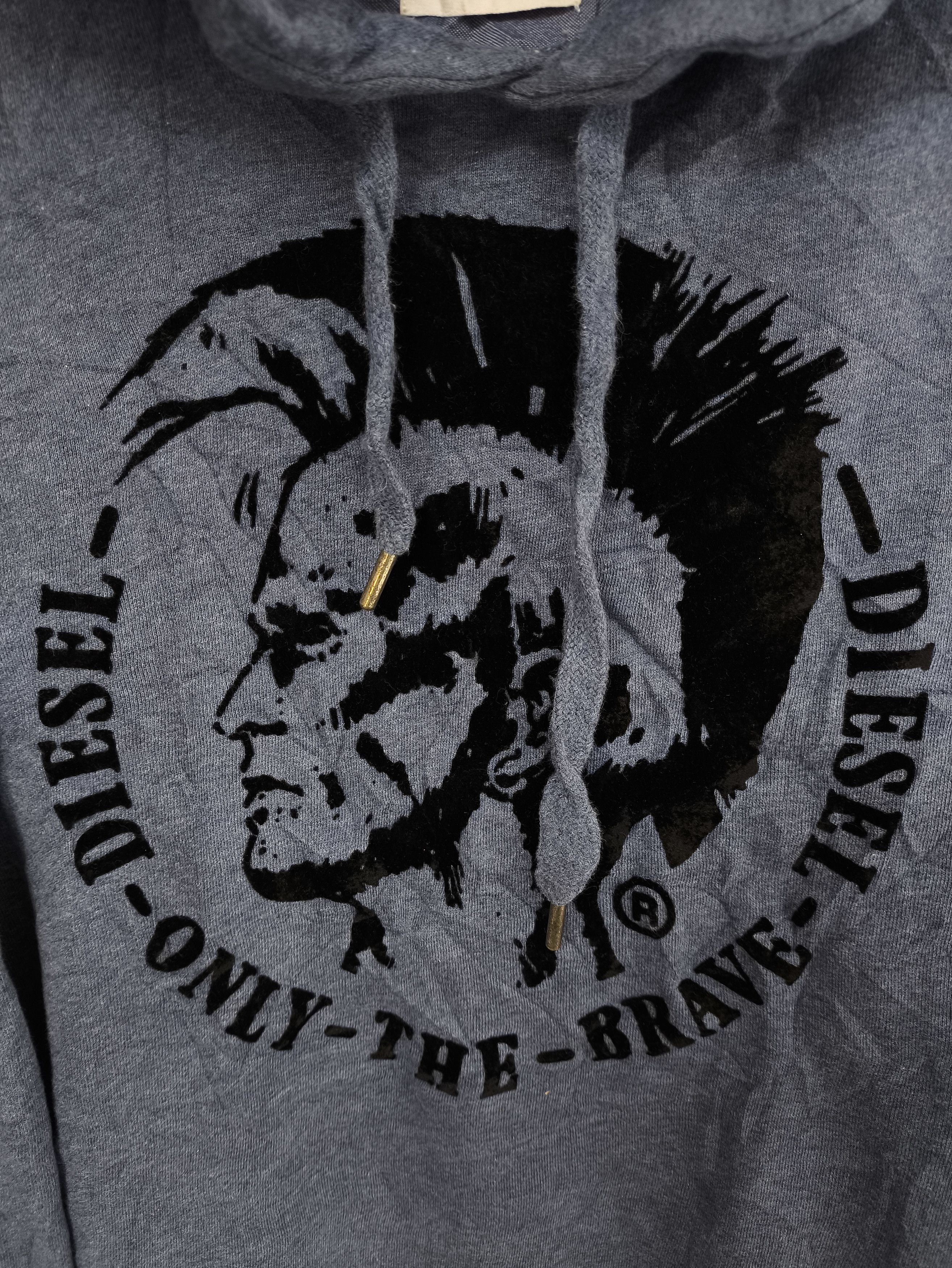 Diesel Diesel punk face only the brave hoodie Size US L / EU 52-54 / 3 - 3 Thumbnail