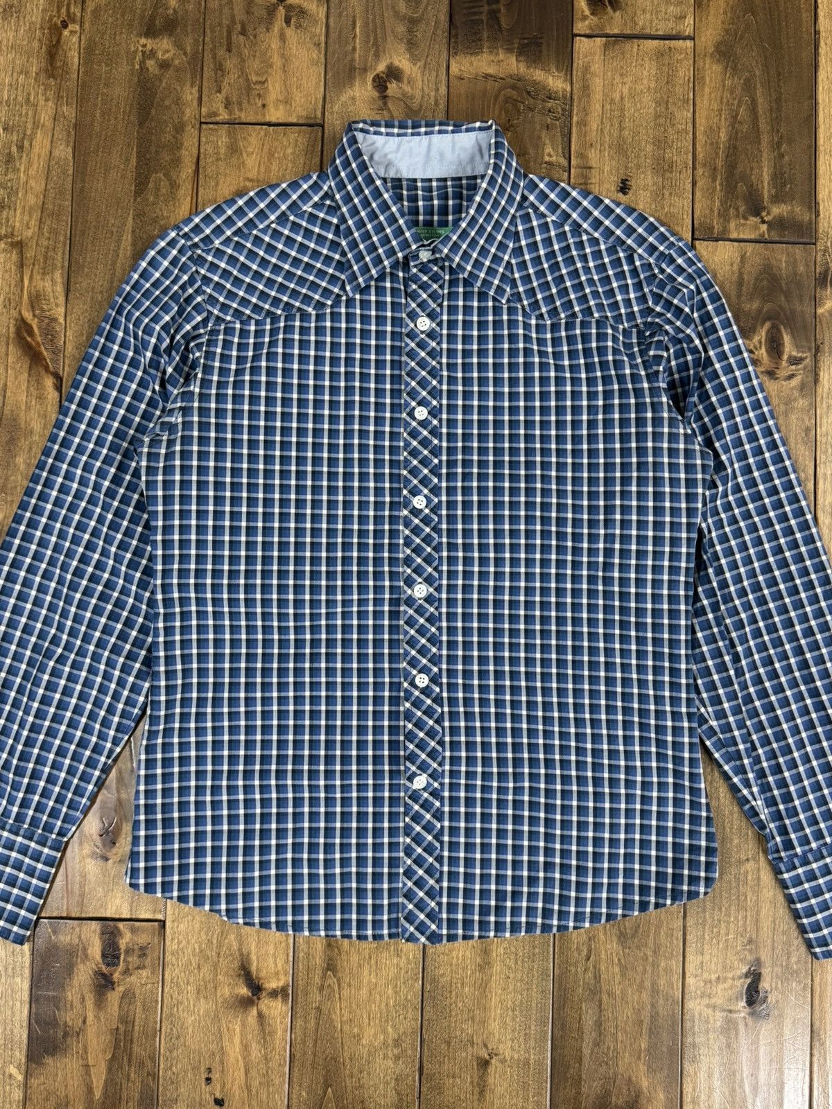 Benetton × United Colors Of Benetton Italian Designer United Colors of Benneton Button up Shirt Size US L / EU 52-54 / 3 - 3 Thumbnail