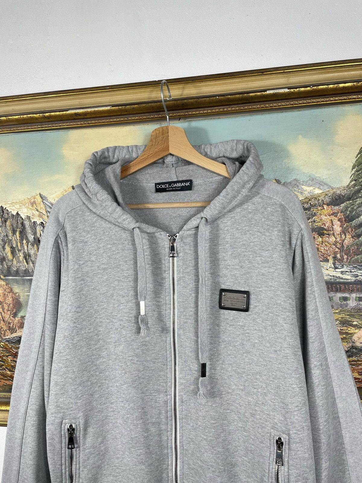 Dolce & Gabbana × Vintage Dolce&Gabbana Zip Sweatshirt Old Money Designer High End Size US M / EU 48-50 / 2 - 5 Thumbnail