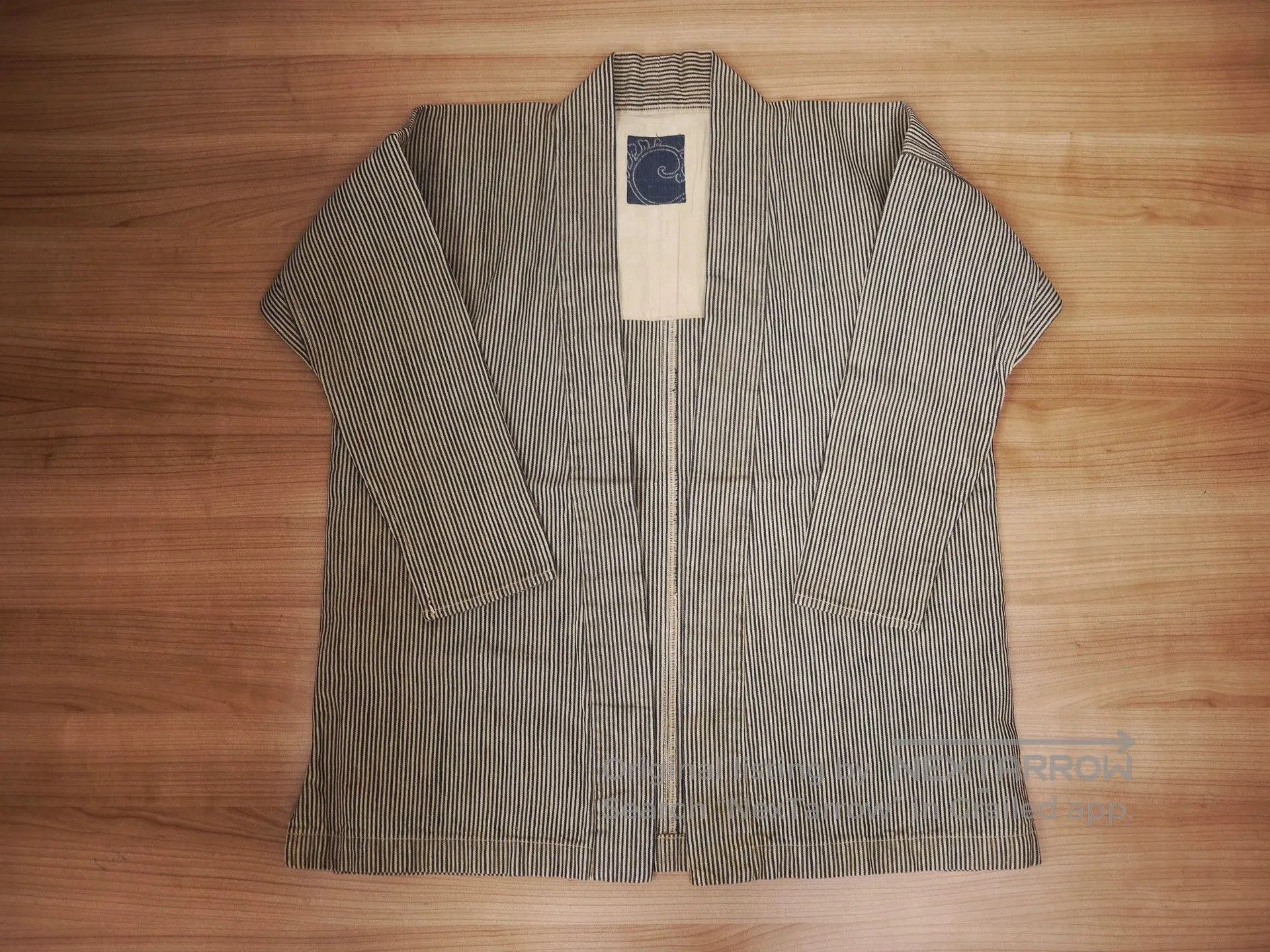 Visvim Blue Striped Long Sleeve Button-Up Shirt. Size US M / EU 48-50 / 2 - 1 Thumbnail