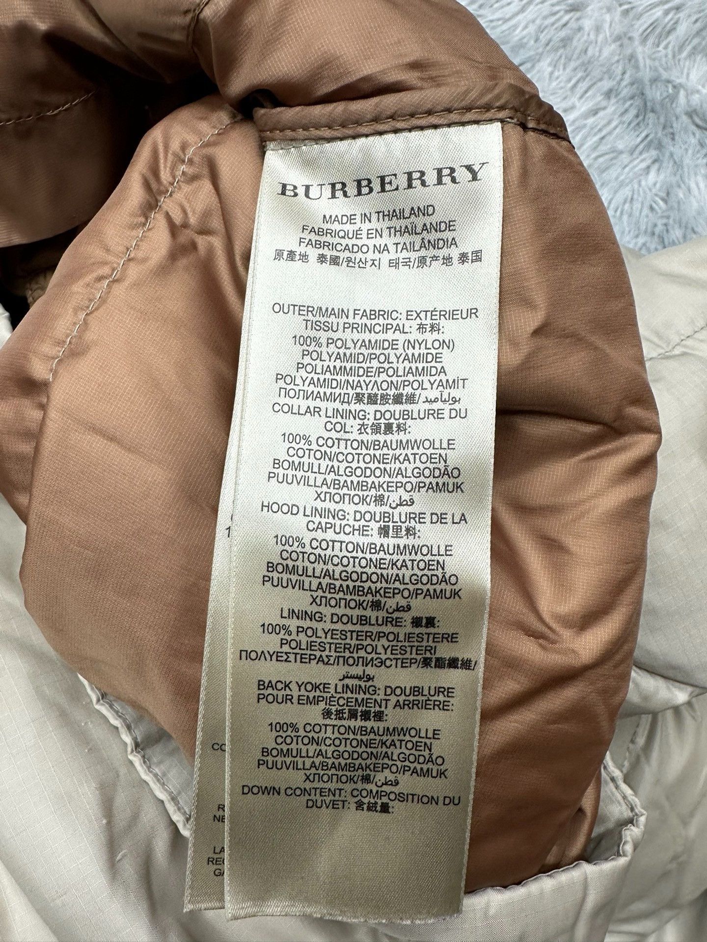 Burberry Burberry Check Horse Down Jacket XL Size US XL / EU 56 / 4 - 4 Thumbnail