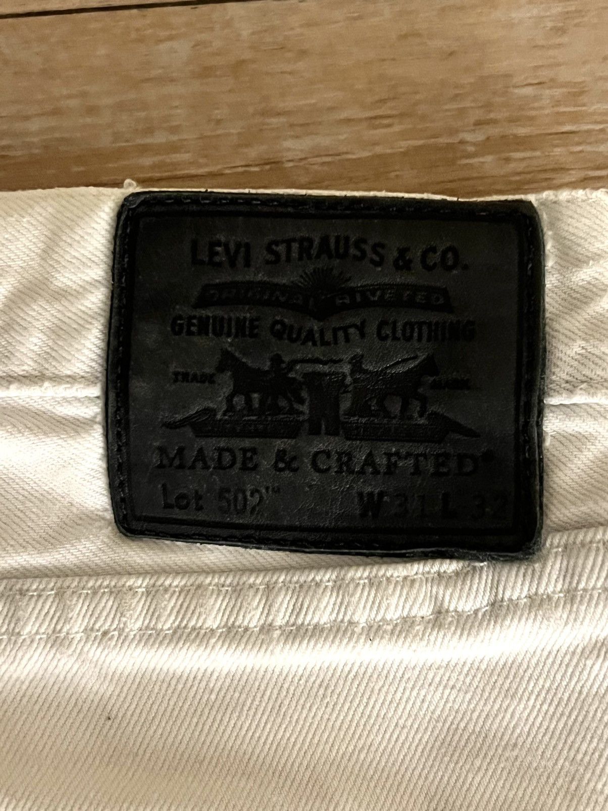 Levi's × Levi's Made & Crafted Levi’s 502 M&C Denim Size US 31 - 4 Thumbnail