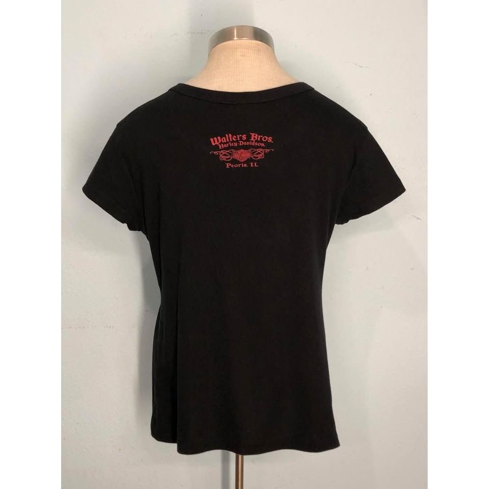 Harley Davidson Harley Davidson T-shirt XL Women CHRISTMAS STYLE 🎄 🎄 Size XL / US 12-14 / IT 48-50 - 3 Thumbnail