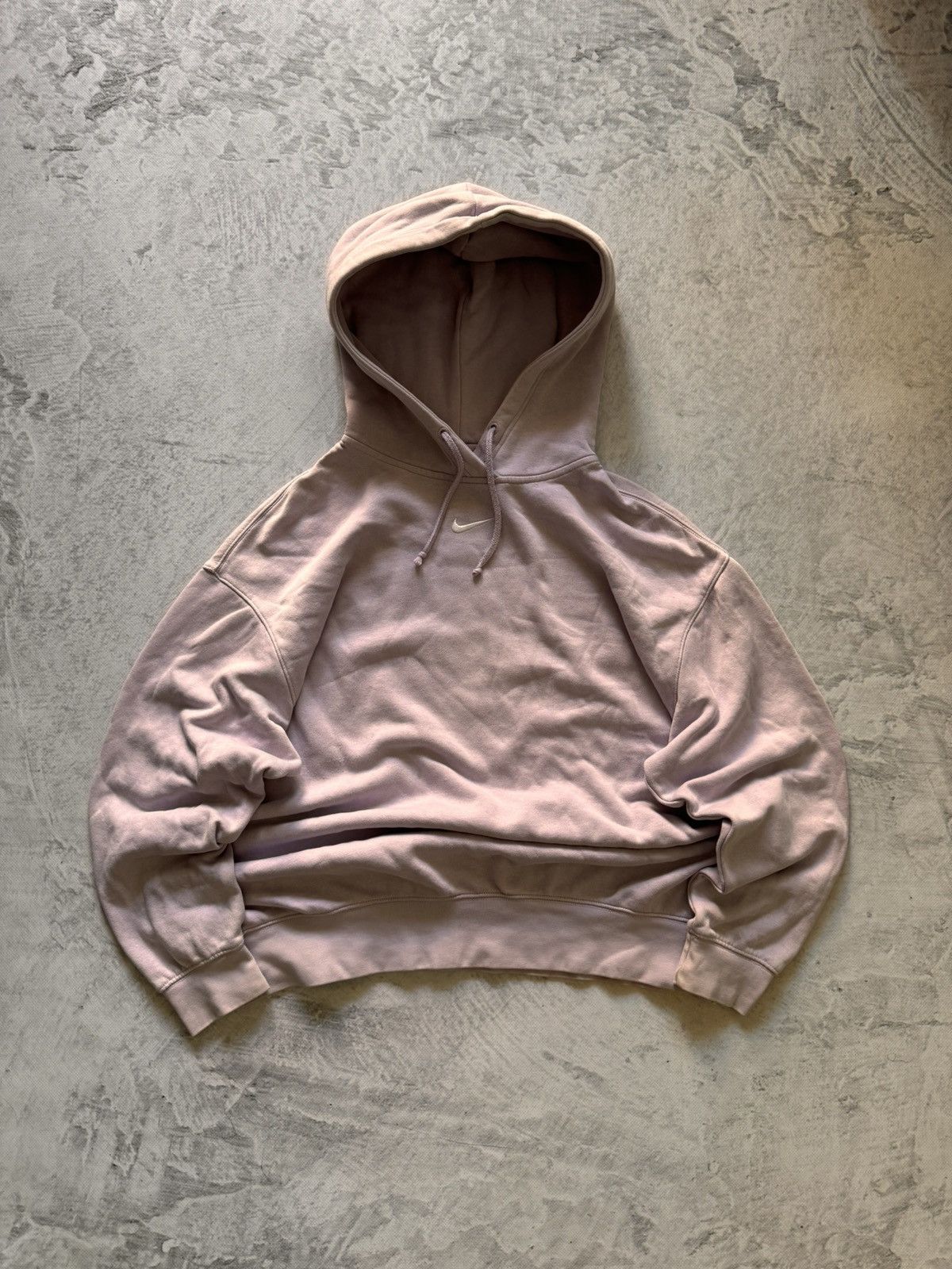 Nike × Vintage NIKE VINTAGE CENTER LOGO OVERSIZE BOXY HOODIE Size US L / EU 52-54 / 3 - 1 Thumbnail