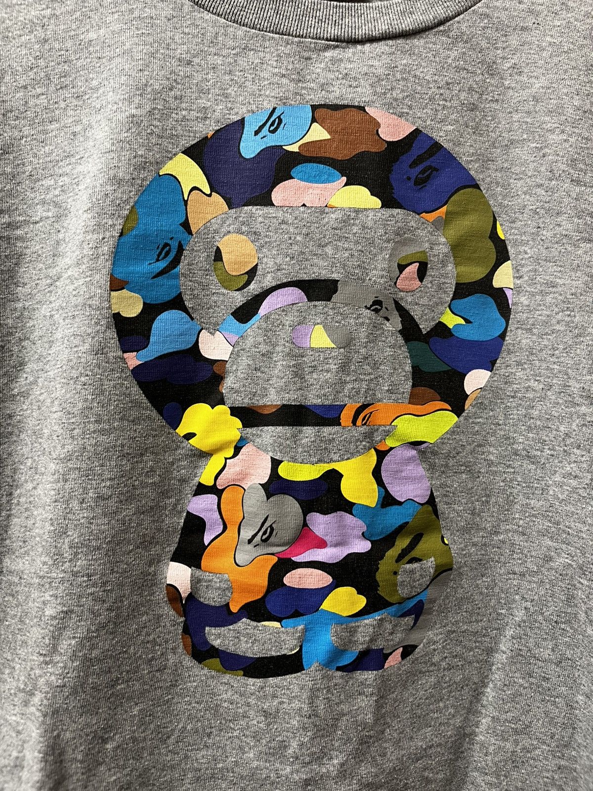 Bape Multi Camo Baby Milo Tee Size US M / EU 48-50 / 2 - 3 Thumbnail