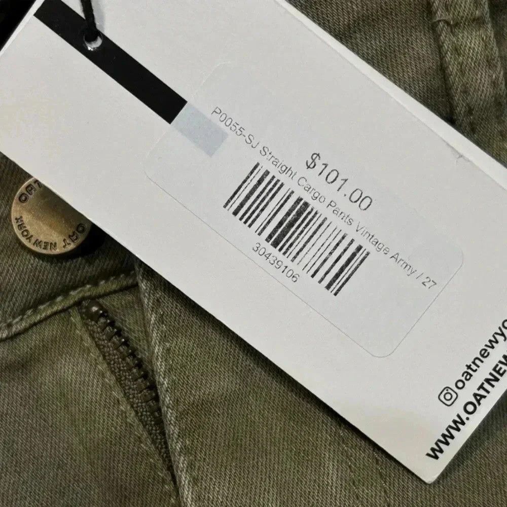 Other Oat High Rise Straight Leg Jeans NWT Size 27" / US 4 / IT 40 - 6 Thumbnail