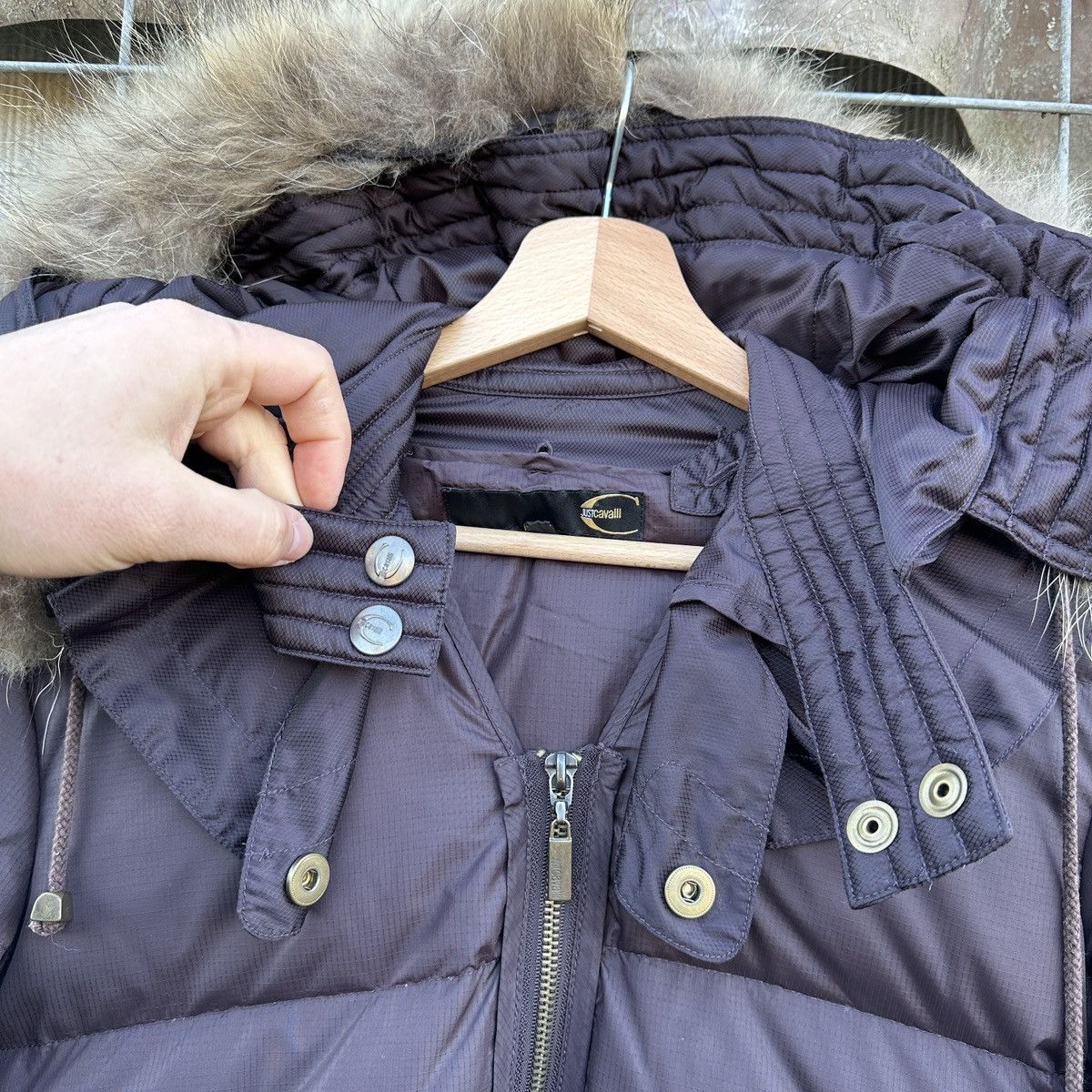 Just Cavalli Just Cavalli Roberto Cavalli Goose Down Jacket Parka Coat L Size M / US 6-8 / IT 42-44 - 5 Thumbnail