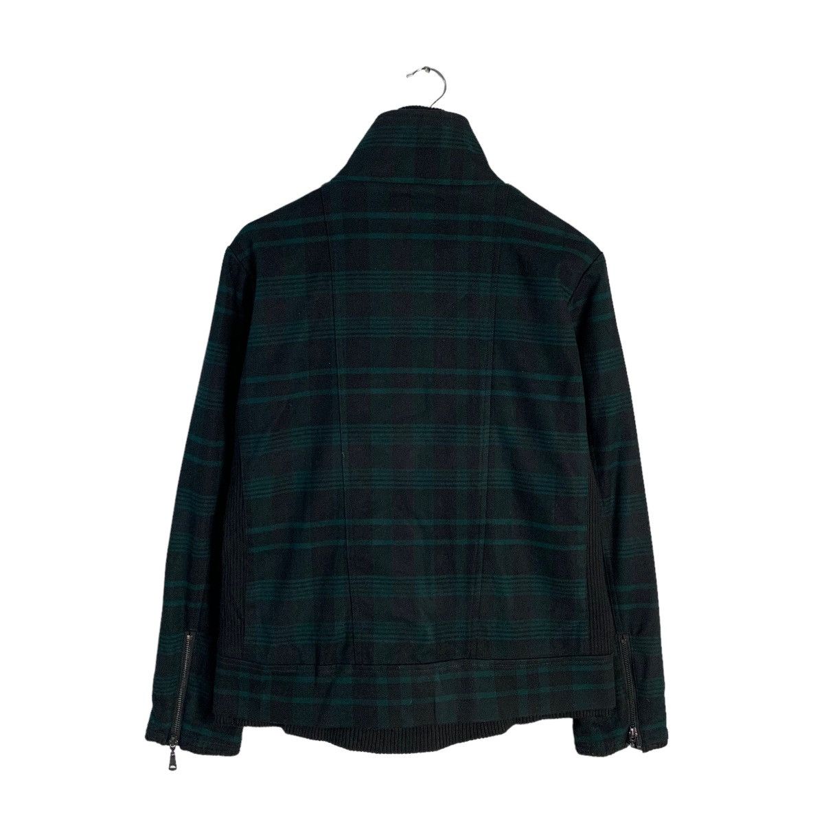 semanticdesign Semantic Design Plaid Tartan Double Zipper Jacket Size L / US 10 / IT 46 - 9 Thumbnail