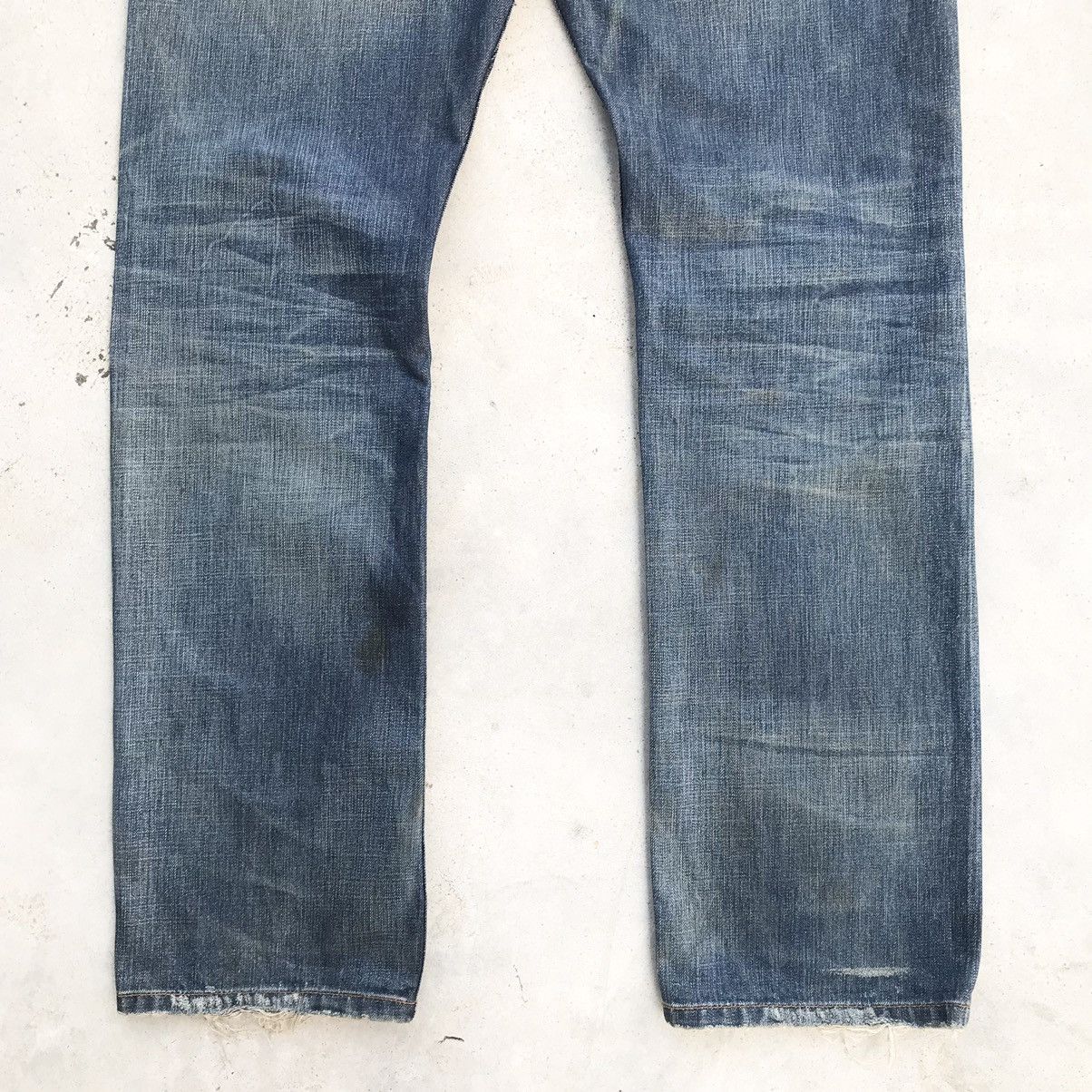 Diesel 2000's Diesel Industry - Timmen Distress Washed Jeans Size US 32 / EU 48 - 9 Thumbnail