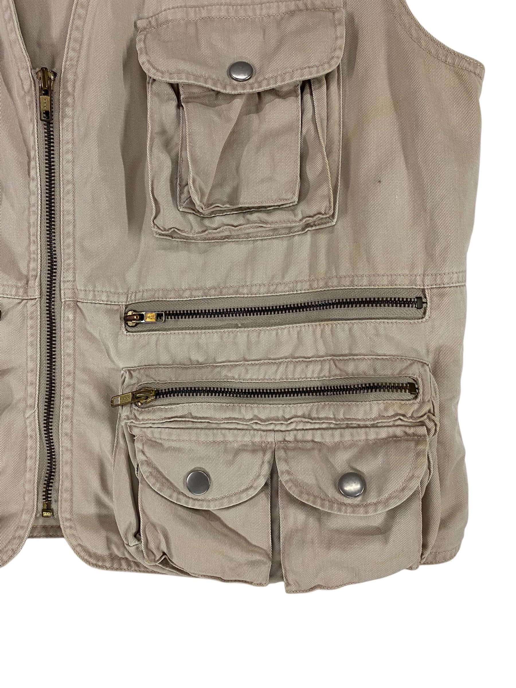Designer 90s Polo Ralph Lauren multipocket tactical hunting vest Size US L / EU 52-54 / 3 - 7 Thumbnail
