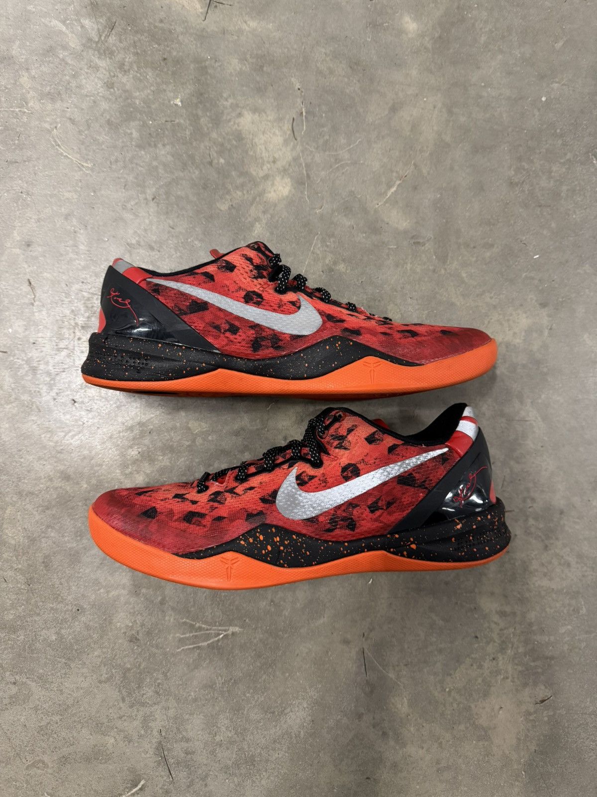 Nike Nike Kobe 8 System Challenge Red Size 9 Size US 9 / EU 42 - 2 Thumbnail