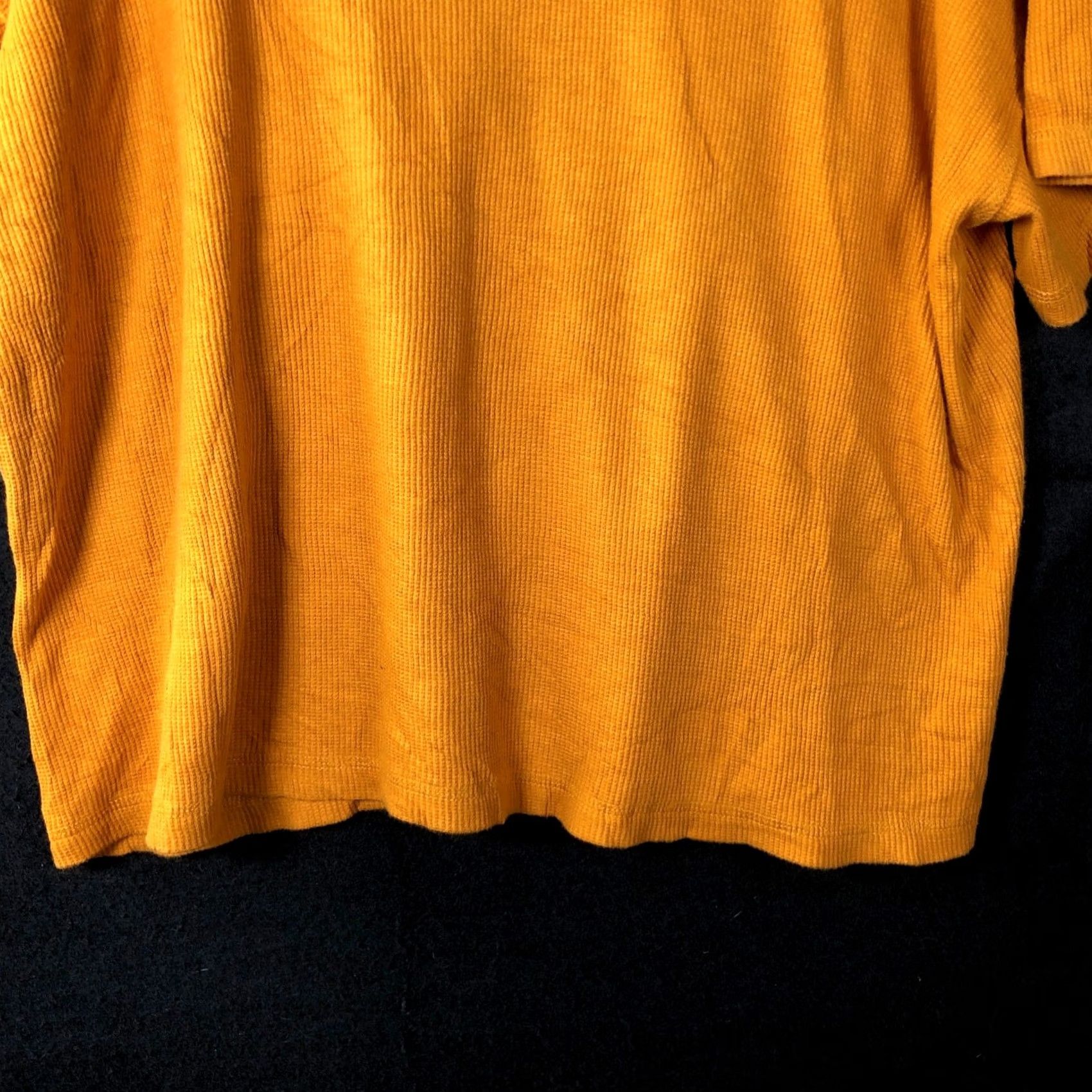 Lou & Grey Lou & Grey Womens Shirt Mustard Gold Crew Neck Short Sleeve Stretch M Size M / US 6-8 / IT 42-44 - 3 Thumbnail