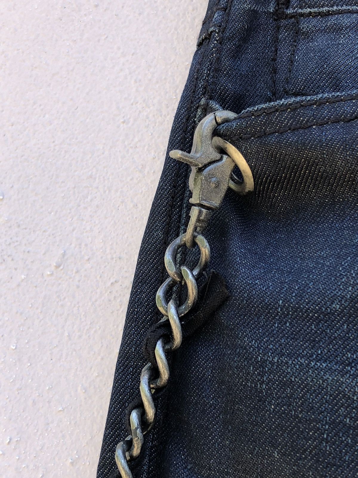 Antik Denim ANTIK Stud Denim/Leather With Lanyard Size US 32 / EU 48 - 10 Thumbnail