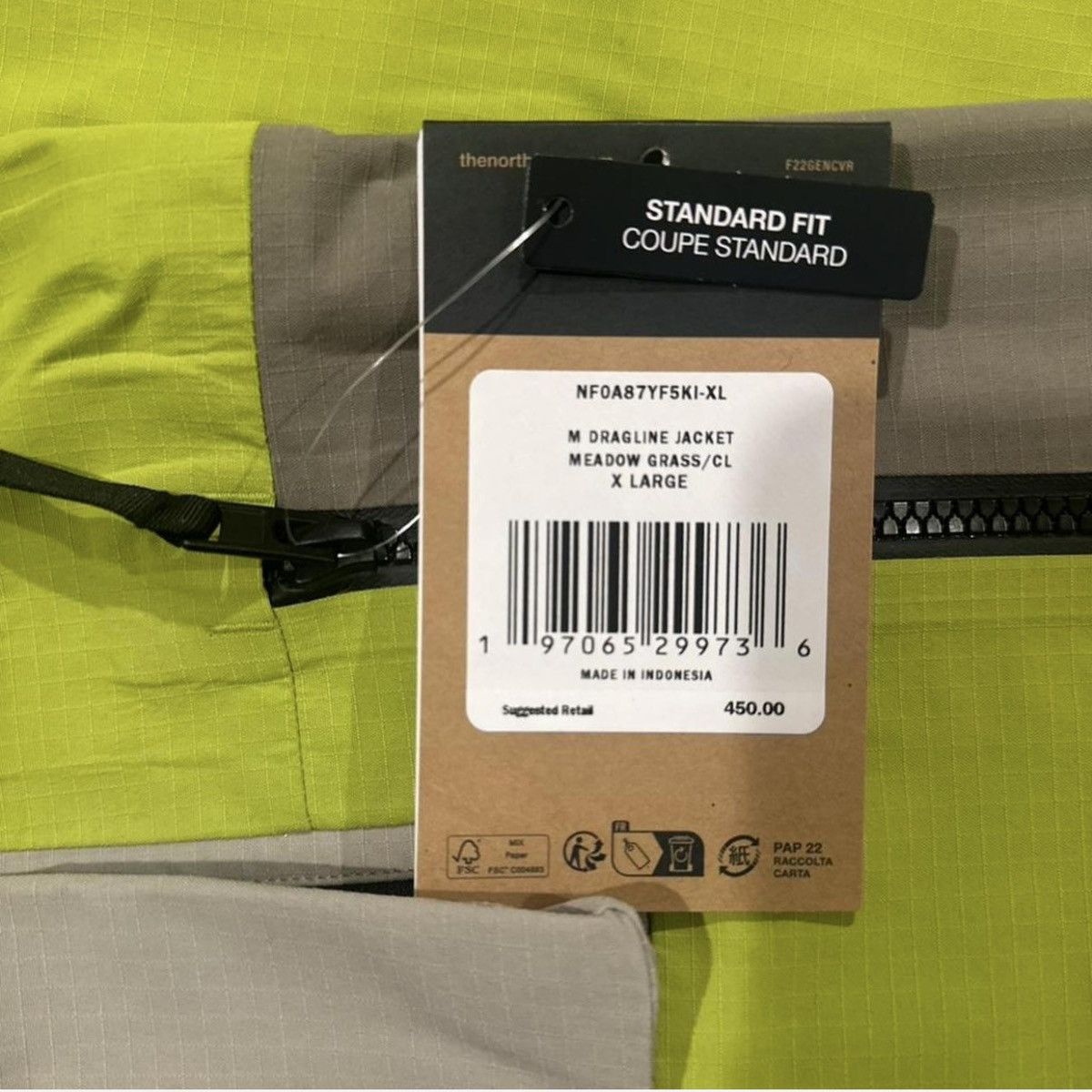 The North Face NWT TNF Meadowgrass Dragline Ski/Snowboard Jacket Size XL Size US XL / EU 56 / 4 - 3 Thumbnail