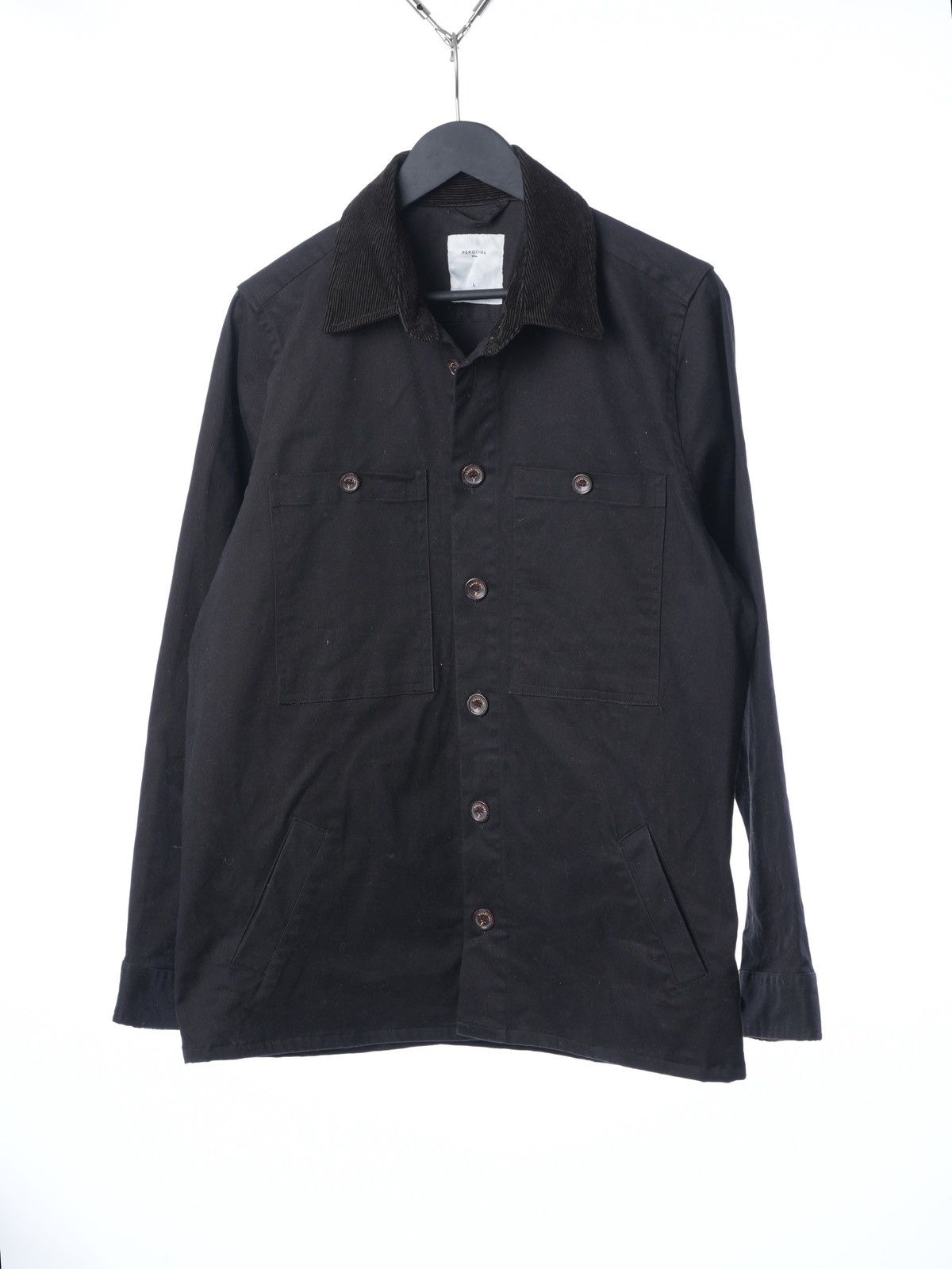 Percival Percival Wellington work over shirt Black L Size US L / EU 52-54 / 3 - 1 Thumbnail