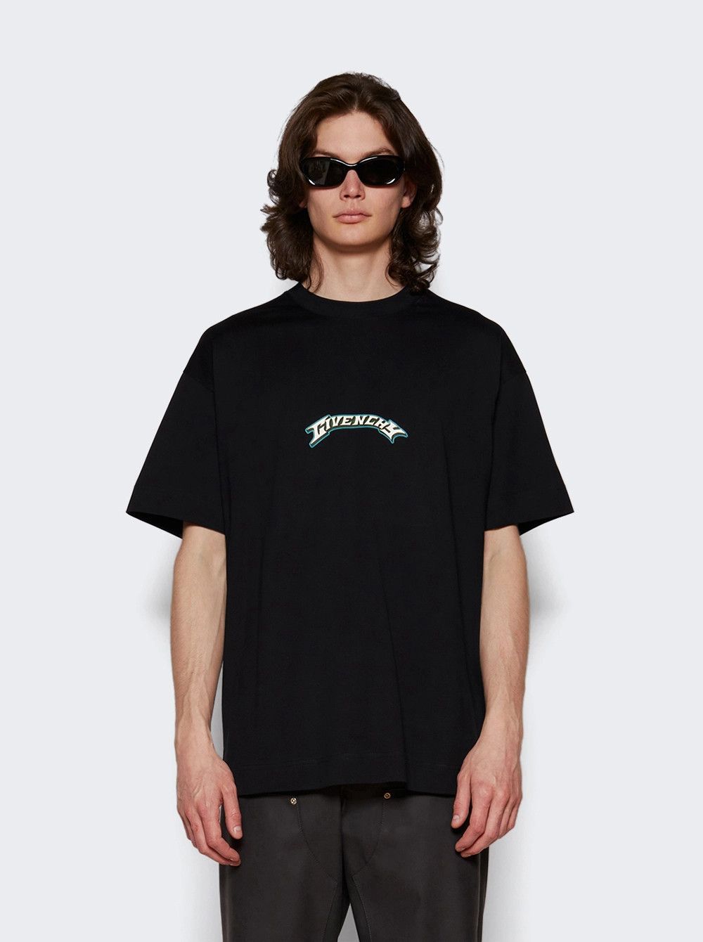 Givenchy o1mle0326 Graphic Tee Shirt in Black Size US XXL / EU 58 / 5 - 3 Thumbnail