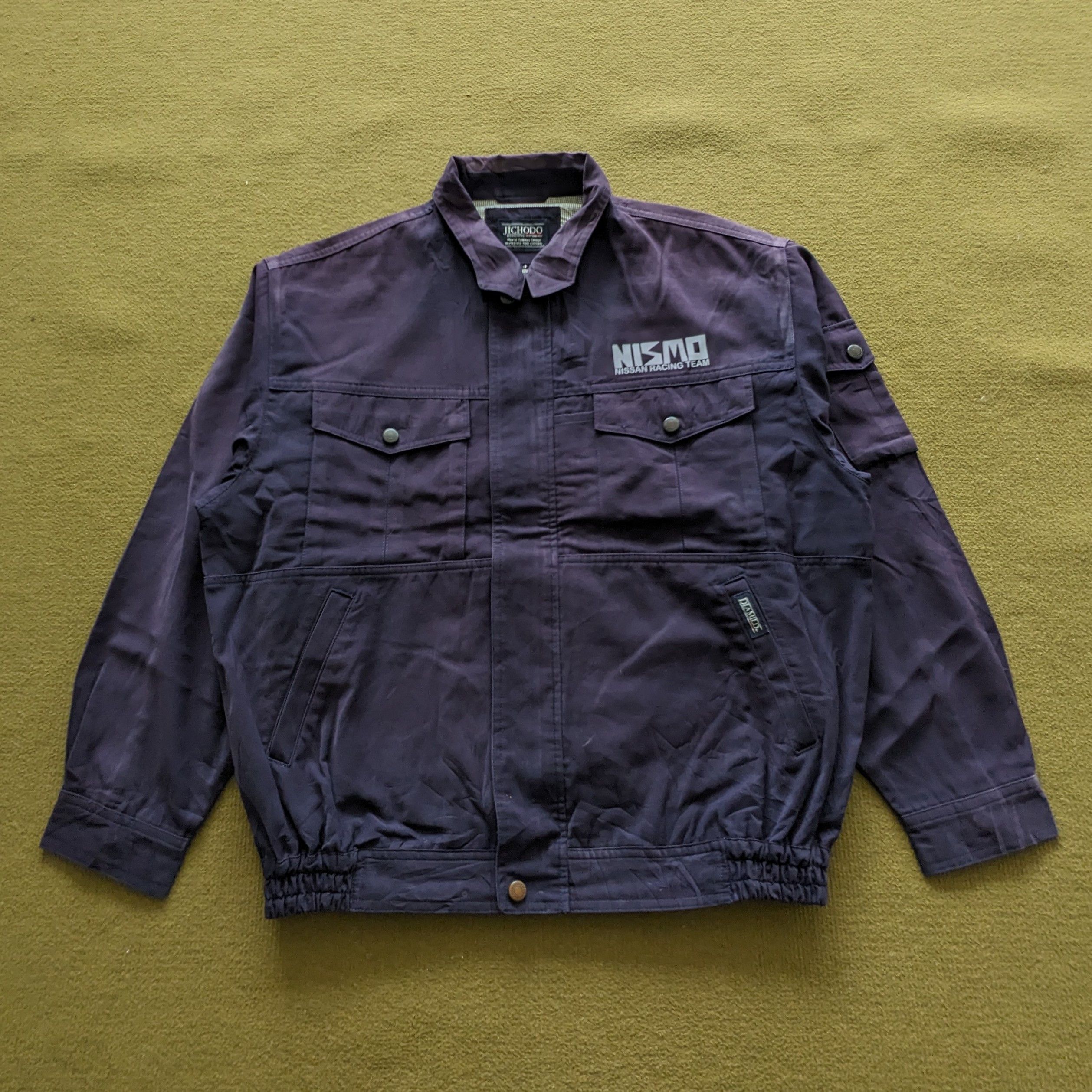 Japanese Brand Vintage NISMO NISSAN RACING Uniform Workers Custom Jacket Size US L / EU 52-54 / 3 - 2 Thumbnail