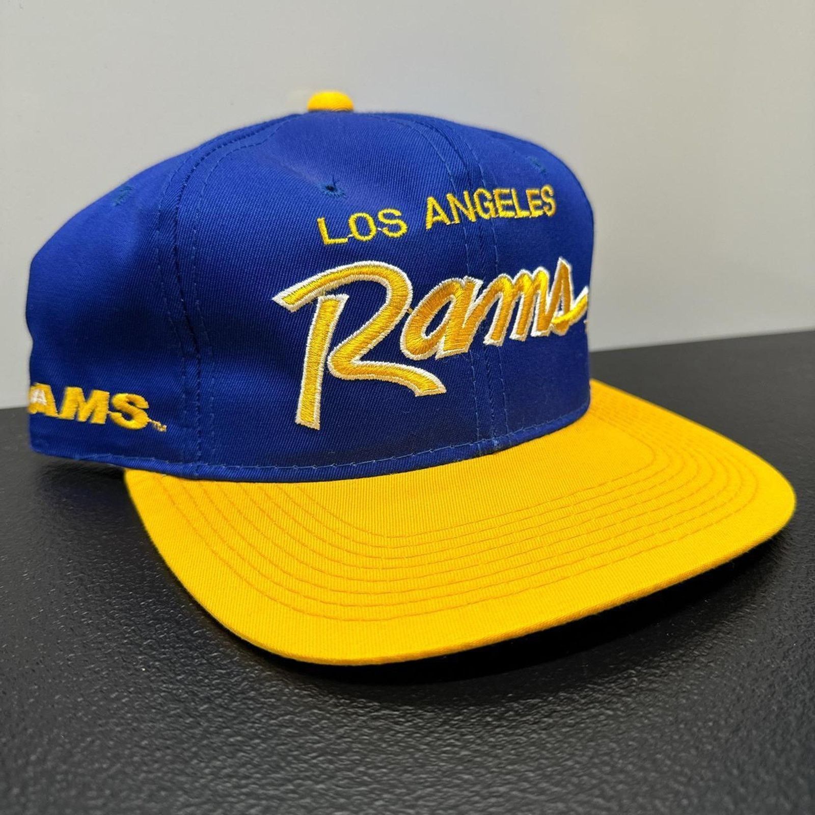 Vintage Sports Specialties Los Angeles Rams Vintage 90s SnapBack Hat Size ONE SIZE - 1 Thumbnail