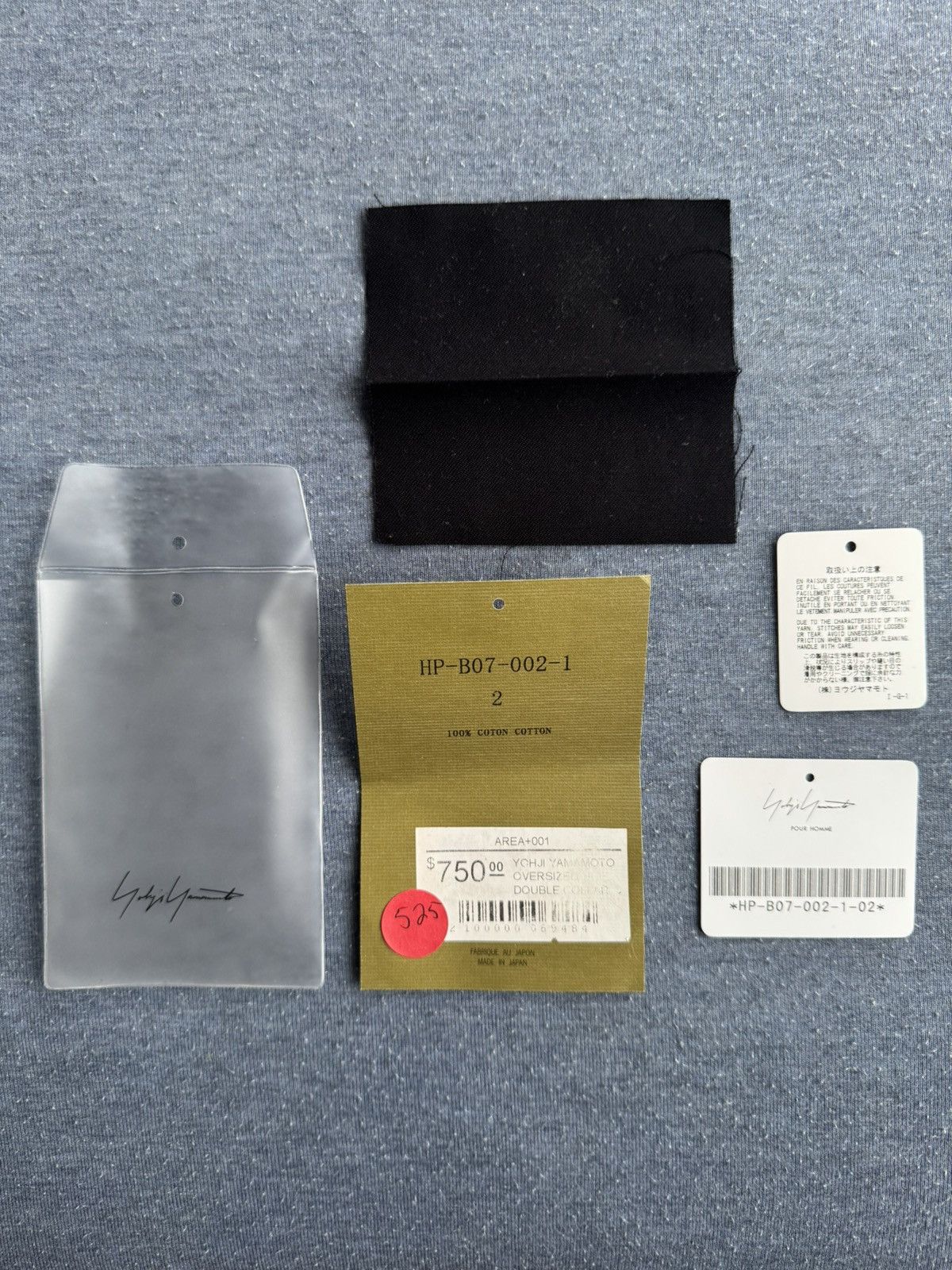 Yohji Yamamoto Yohji Yamamoto Double Collar Shirt Size US M / EU 48-50 / 2 - 17 Thumbnail