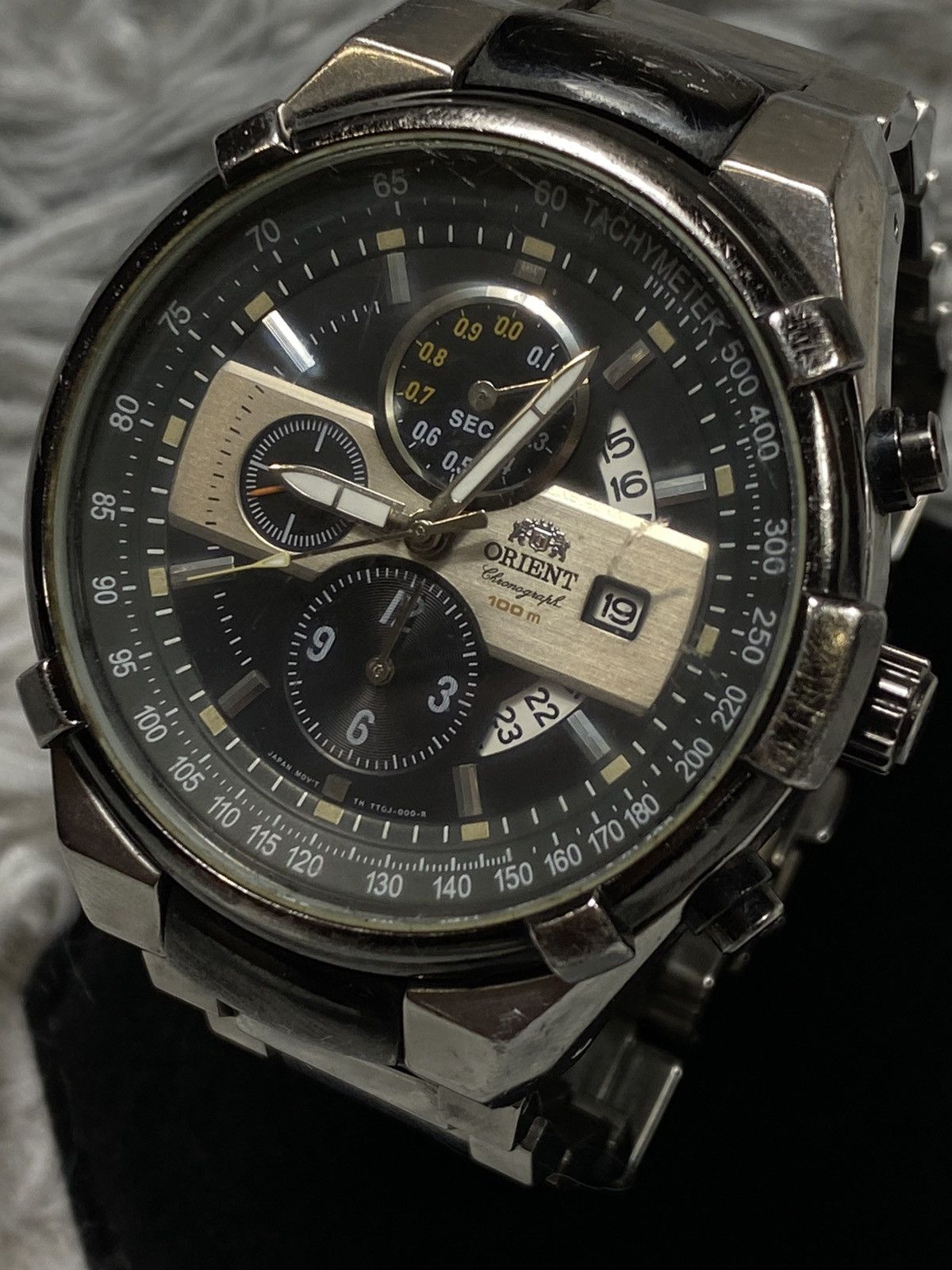 Orient × Vintage Orient Chronograph 100M Classic Style Japanese Brand Size ONE SIZE - 2 Thumbnail