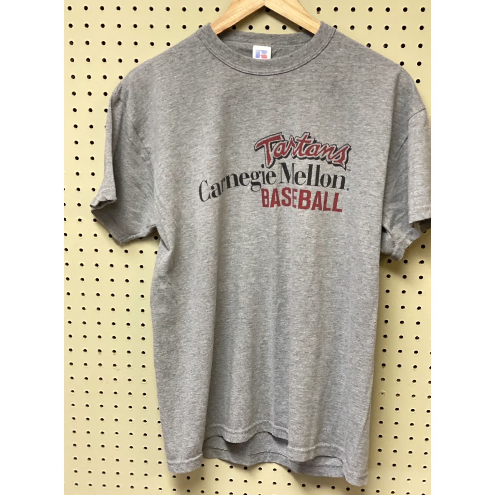 Vintage VINTAGE Carnegie Mellon Tartans T-Shirt Gray Short Sleeve M Men Size US M / EU 48-50 / 2 - 2 Thumbnail