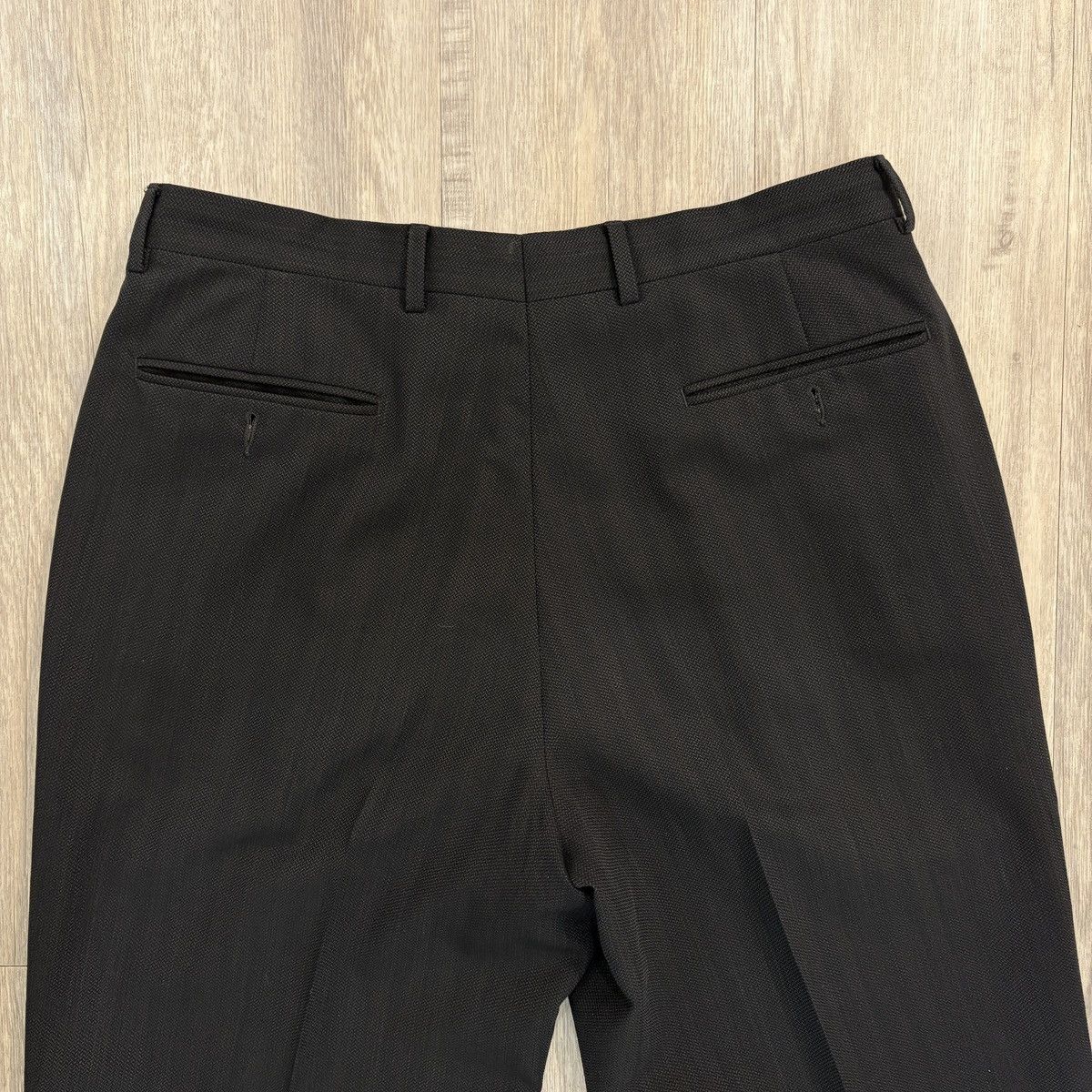Valentino Valentino Italian Wool 2-Button Black Suit 42S Size 42S - 7 Thumbnail