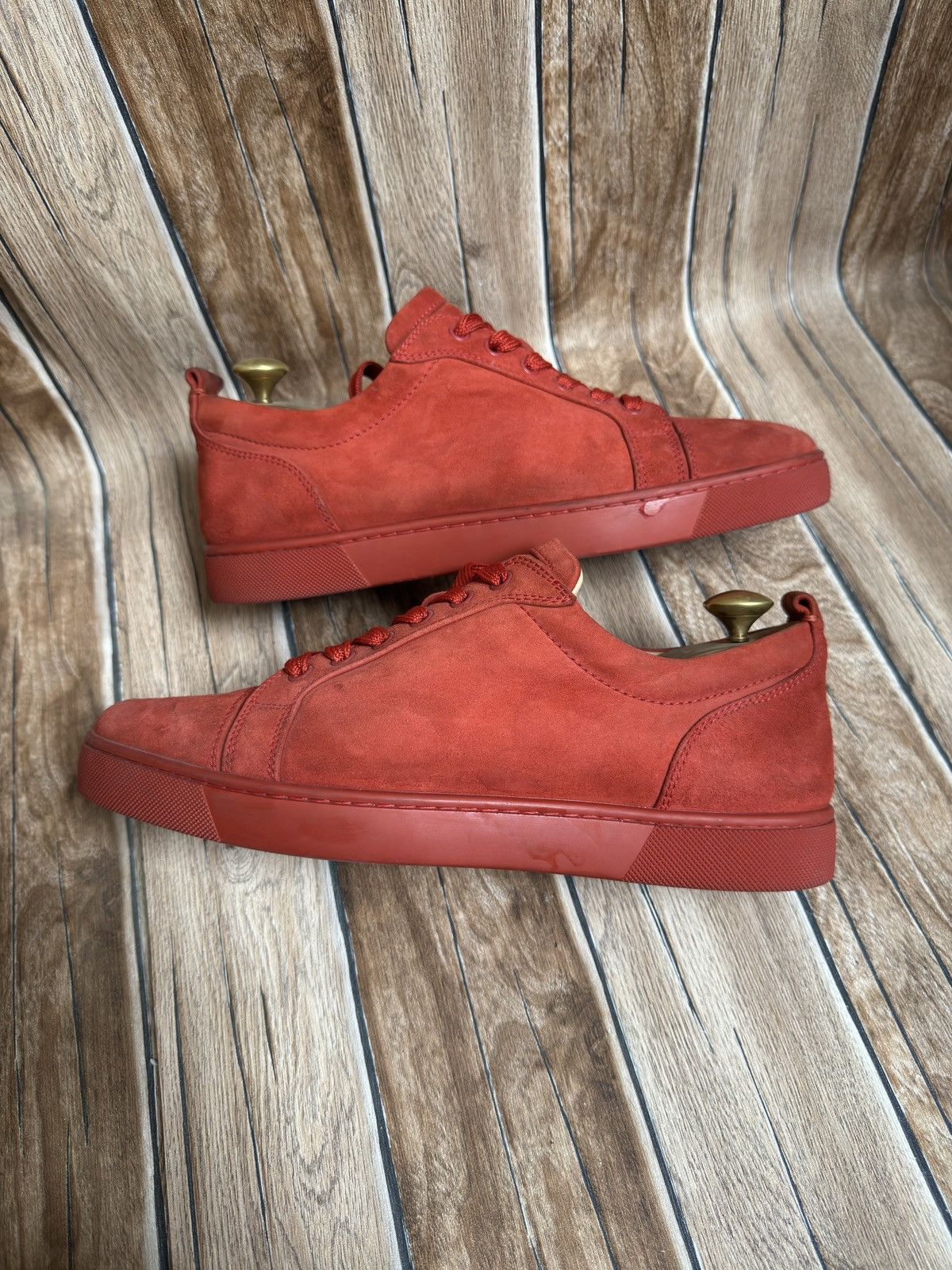 Christian Louboutin Tomette suede louis trainers Size US 9 / EU 42 - 6 Thumbnail