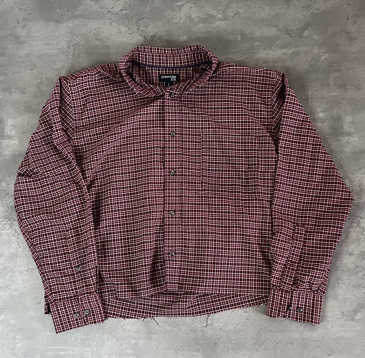 Vintage Vintage cropped flannel Size US M / EU 48-50 / 2 - 1 Thumbnail