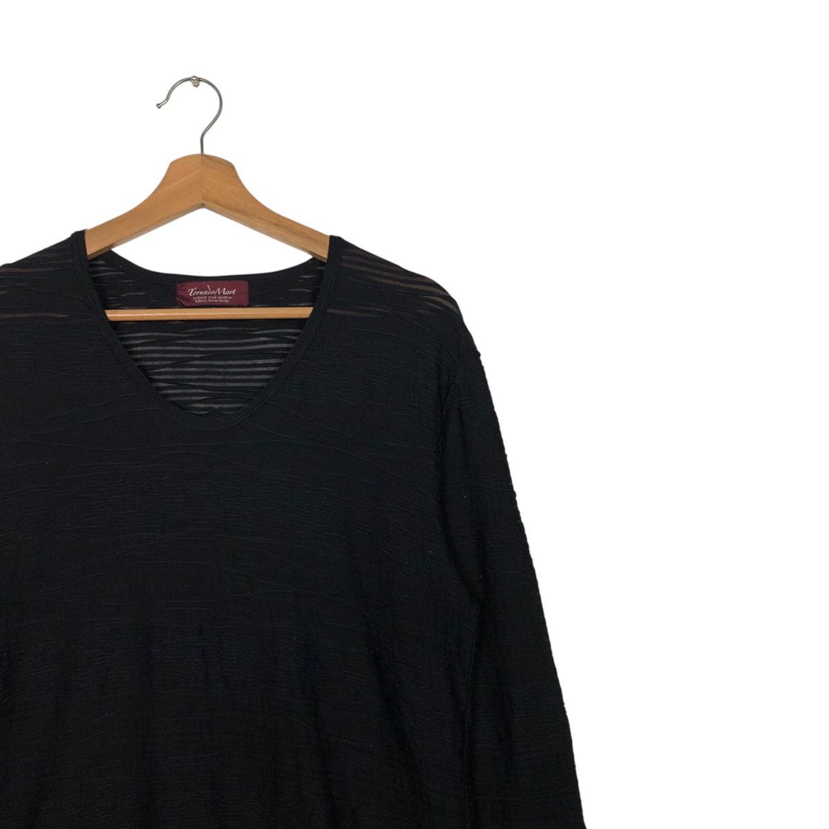 Hysteric Glamour 📌Rich Black Long Sleeve T-Shirt Tornado Mart Size US L / EU 52-54 / 3 - 7 Thumbnail
