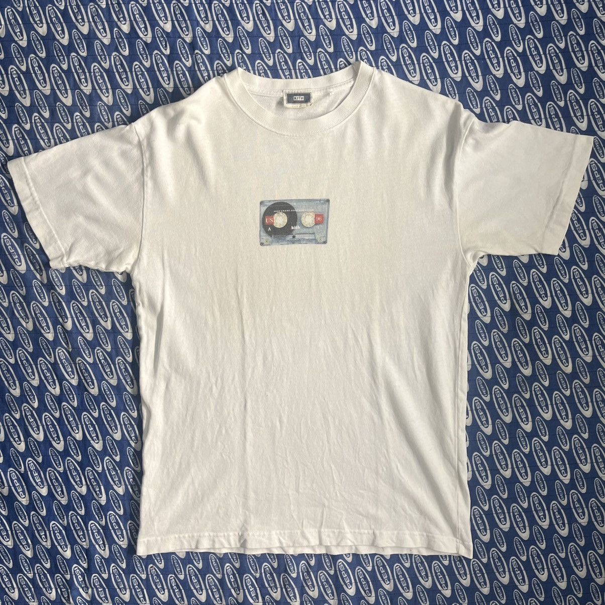 Kith Kith Cassette Tape T Shirt Mens Small White Streetwear Size US S / EU 44-46 / 1 - 1 Thumbnail