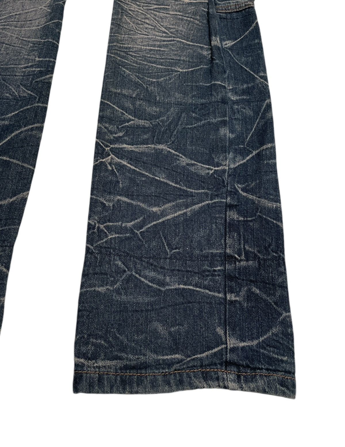 If Six Was Nine Rare Design Vintage Brand Nylaus Double Waist Jeans 2000s Size US 29 - 6 Thumbnail