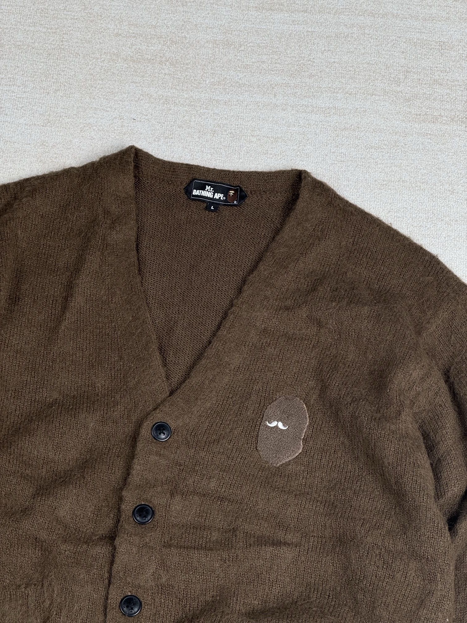 Bape Mr. Bathing ape cardigan Size US M / EU 48-50 / 2 - 7 Thumbnail
