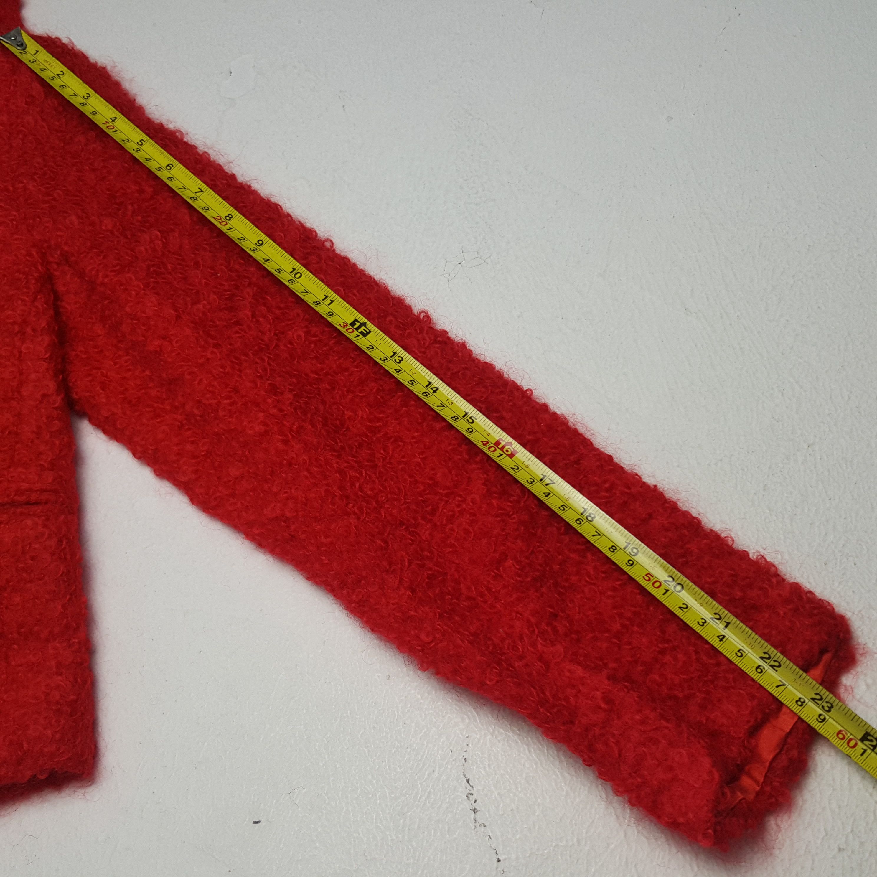 Vintage × agnes b. Vintage Agnes B. Fashion Designer Fleece Hoodie Jacket Size XS / US 0-2 / IT 36-38 - 8 Thumbnail