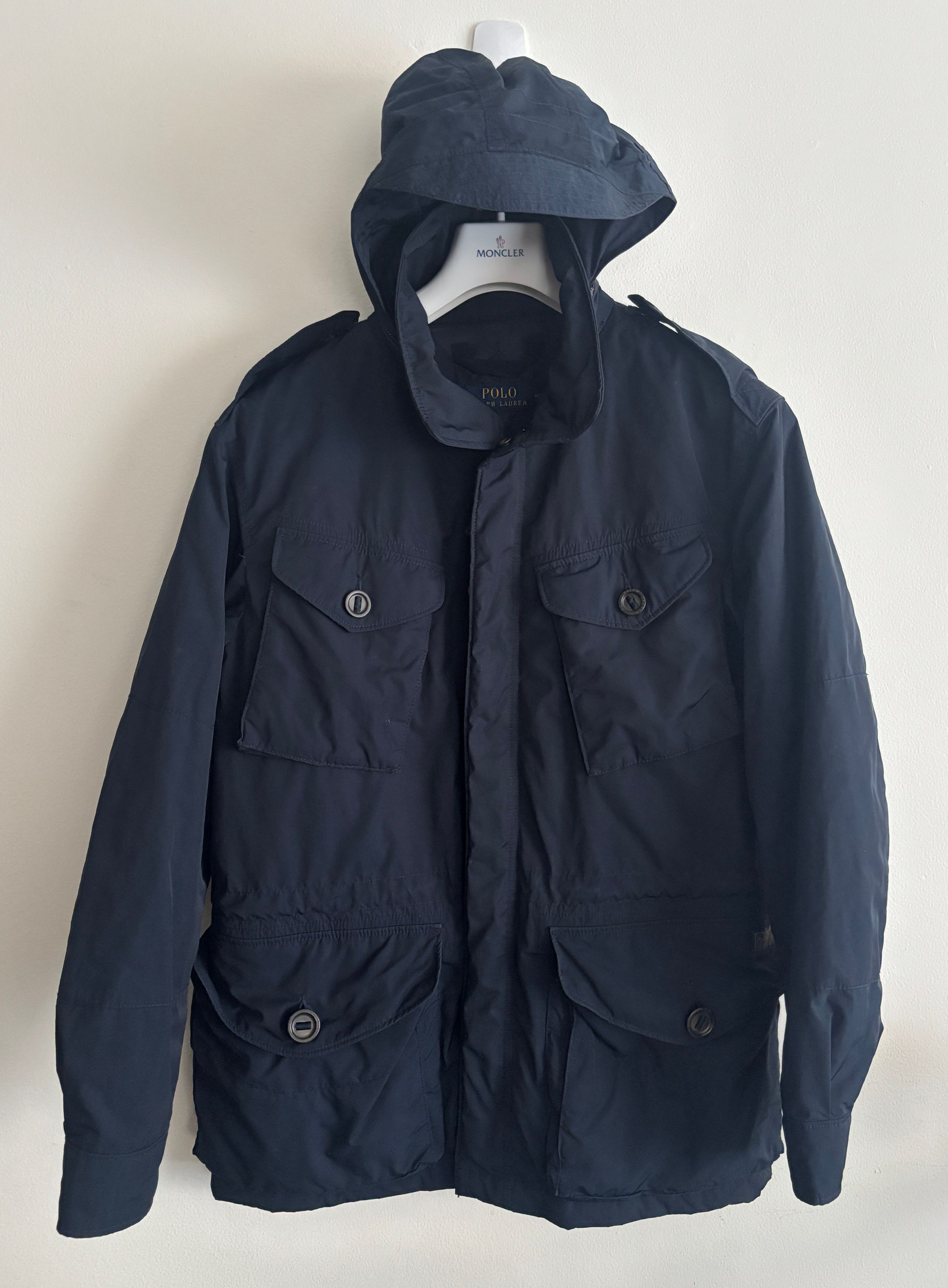Polo Ralph Lauren $498 Navy Down M-65 Field Jacket - Medium Size US M / EU 48-50 / 2 - 3 Thumbnail