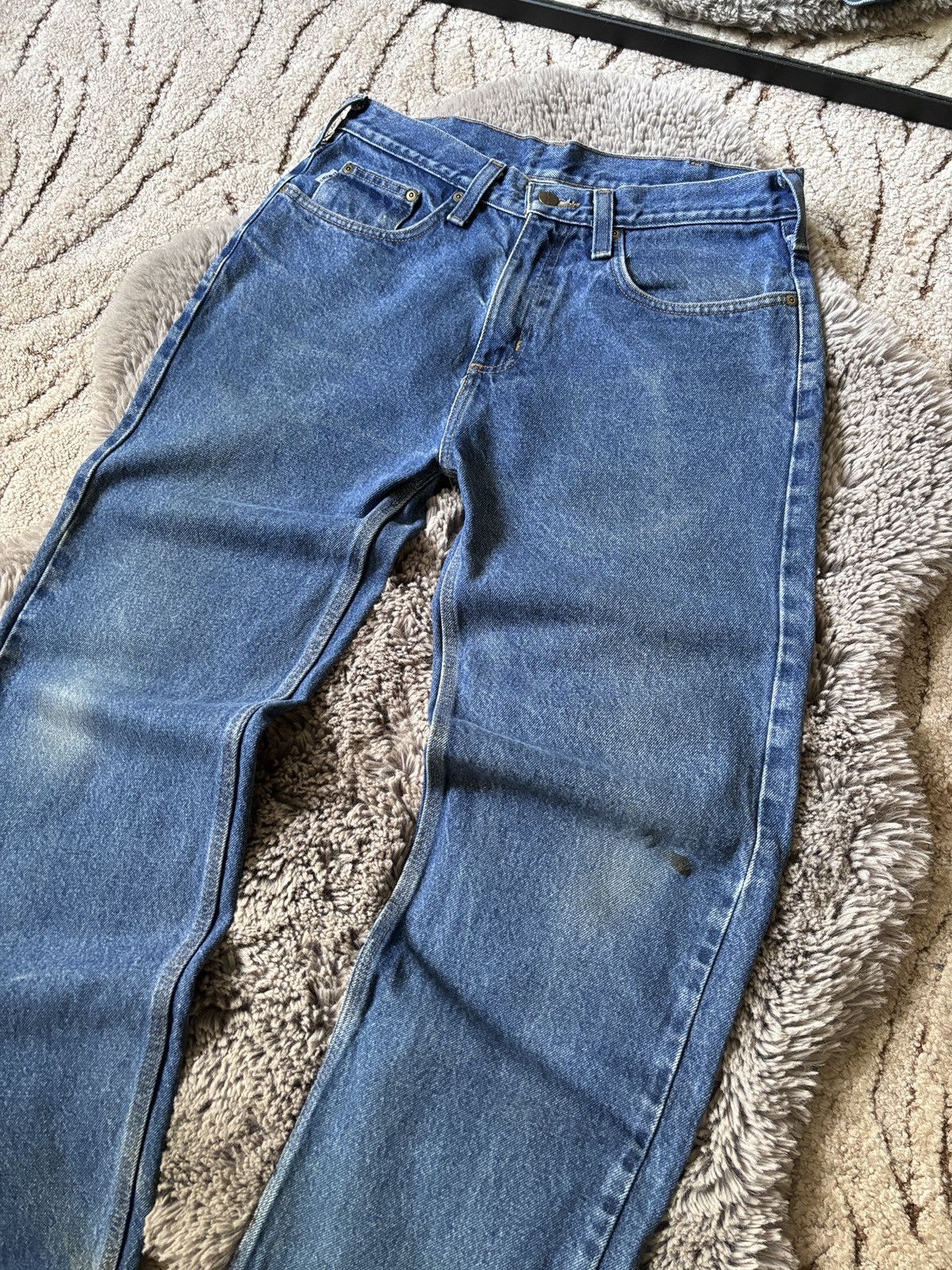 Carhartt × Vintage Carhartt Vintage jeans workwear relaxed denim pants Size US 32 / EU 48 - 5 Thumbnail