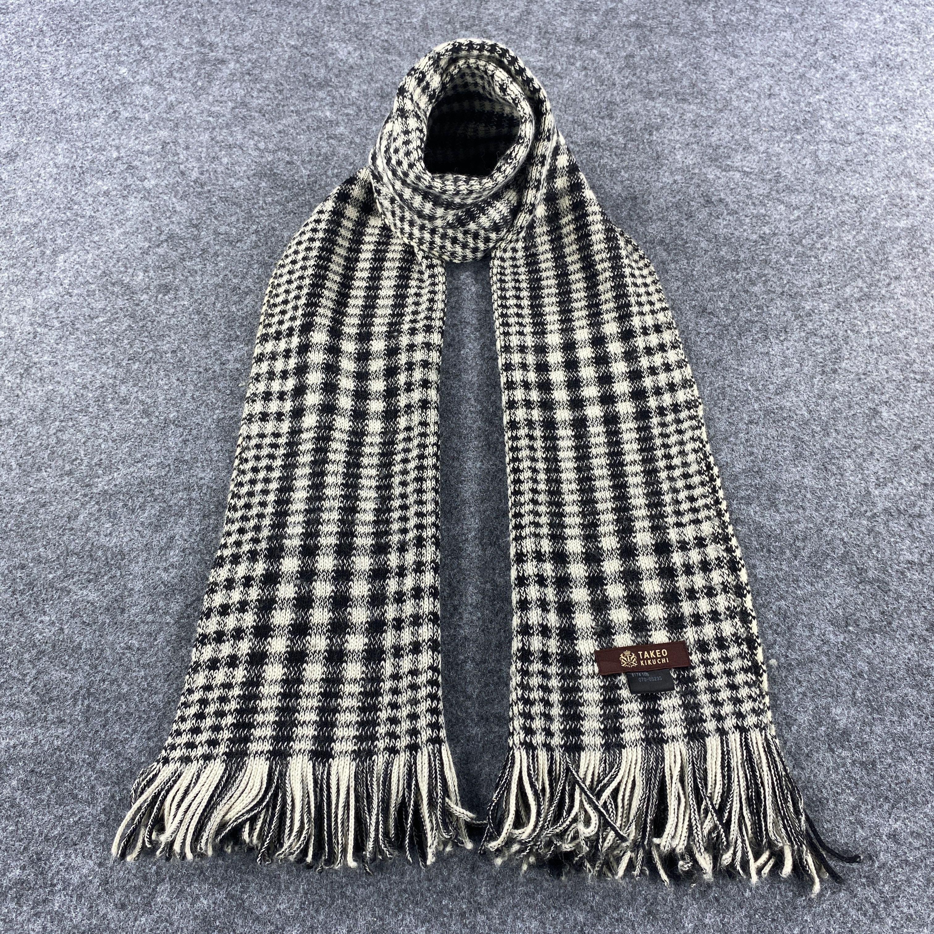 Takeo Kikuchi × Vintage Takeo Kikuchi Scarf # Muffler # Neckwear # D430 Size ONE SIZE - 1 Thumbnail