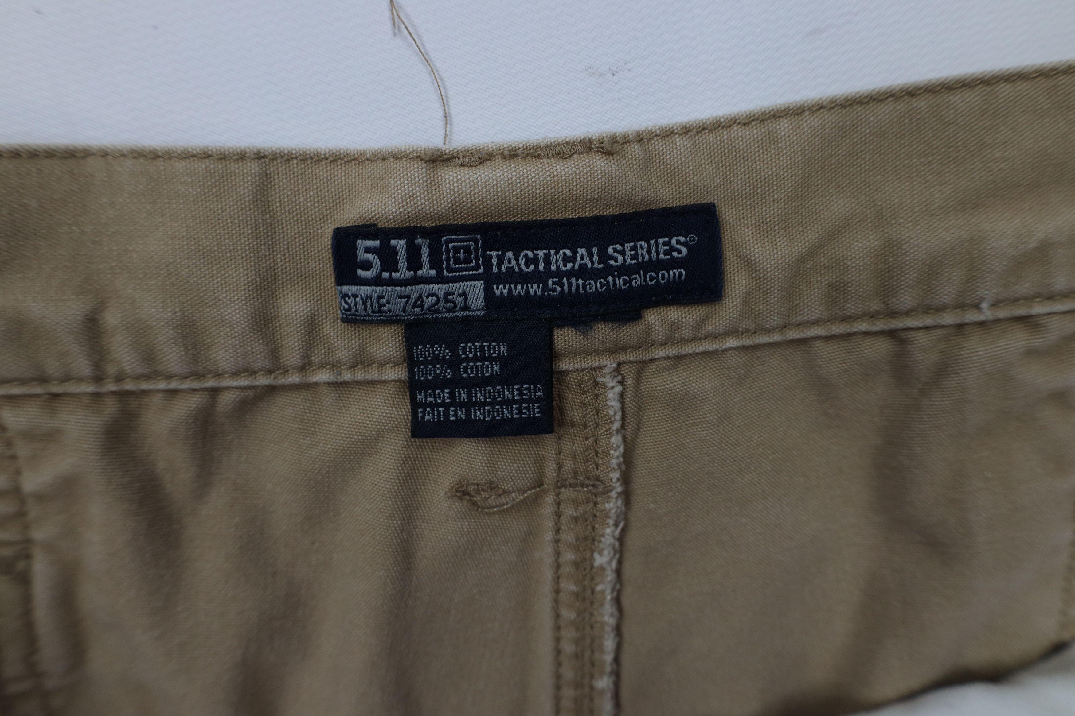 Vintage 5.11 Tactical Series Double Knee Cotton Canvas Cargo Pants Size US 40 / EU 56 - 9 Thumbnail