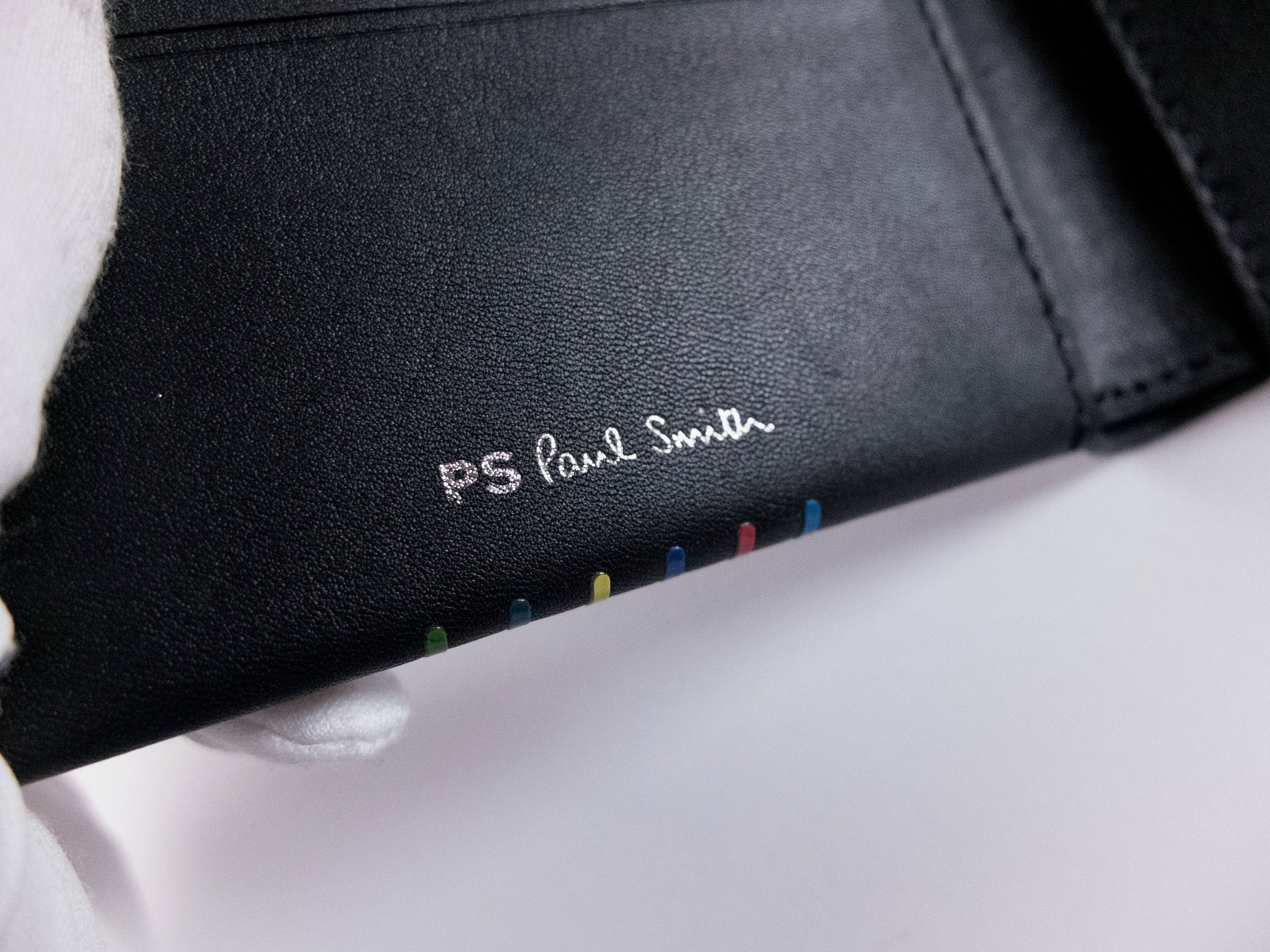 Paul Smith PS PAUL SMITH black soft leather bifold wallet authentic Size ONE SIZE - 6 Thumbnail