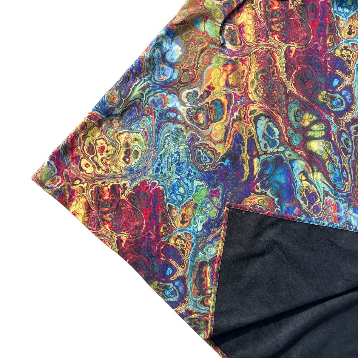 Vintage Psychedelic Hooded Poncho Size US XL / EU 56 / 4 - 4 Thumbnail