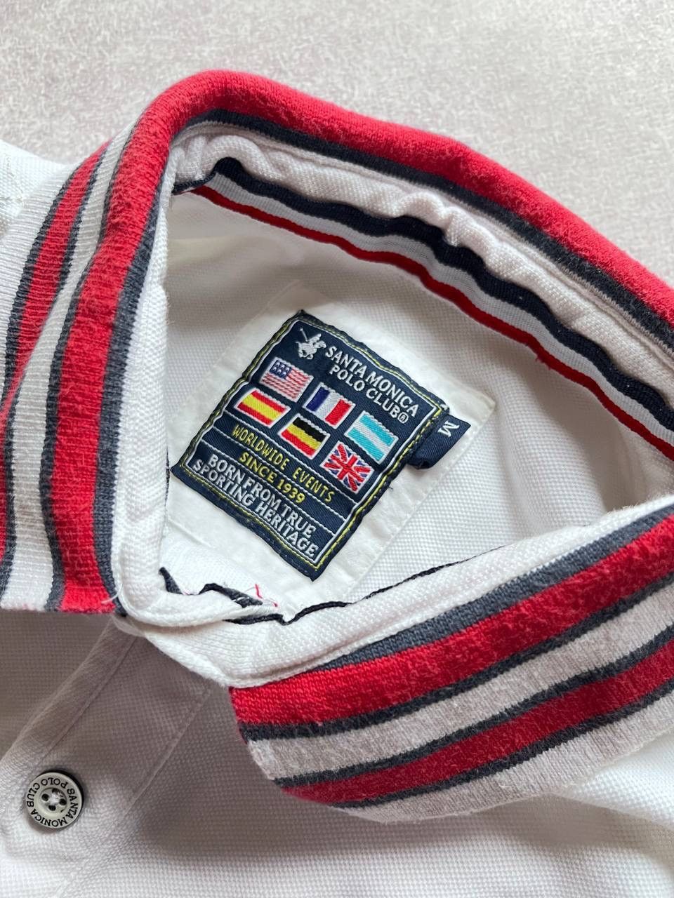 Vintage Vintage Polo Santa Monica Club Shirt M Size US M / EU 48-50 / 2 - 5 Thumbnail