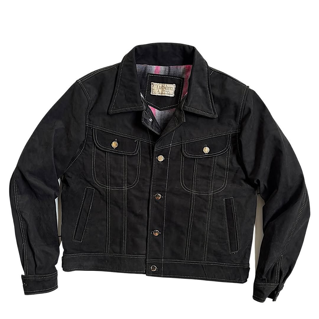 Other Trucker Leather Jacket Size US M / EU 48-50 / 2 - 1 Thumbnail