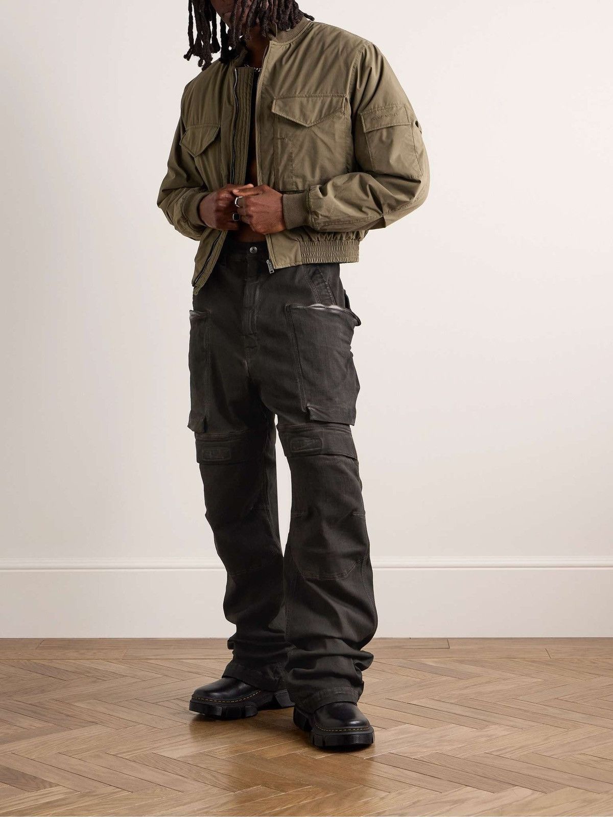 Rick Owens Stefan Cargo Pants Size US 28 / EU 44 - 9 Thumbnail